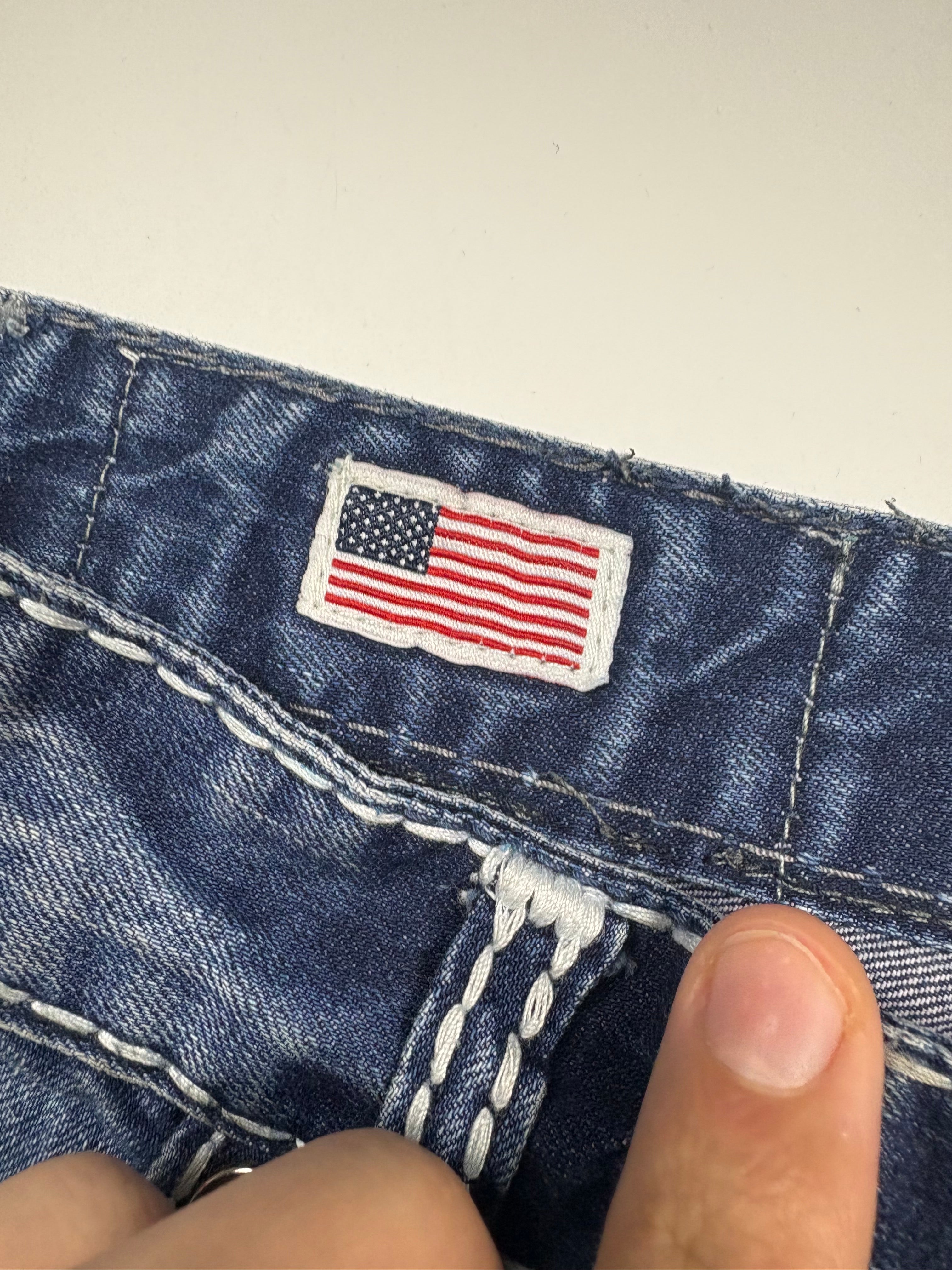 True Religion Vintage Jeans – Blau (33)