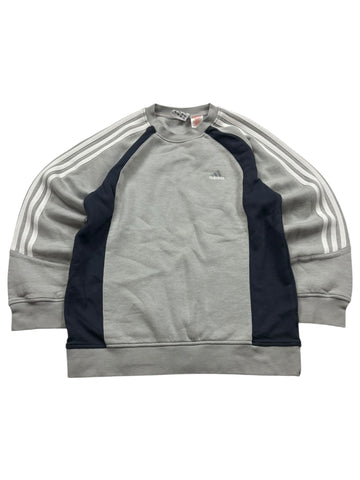 Adidas Sweater - Grau/Schwarz (S)