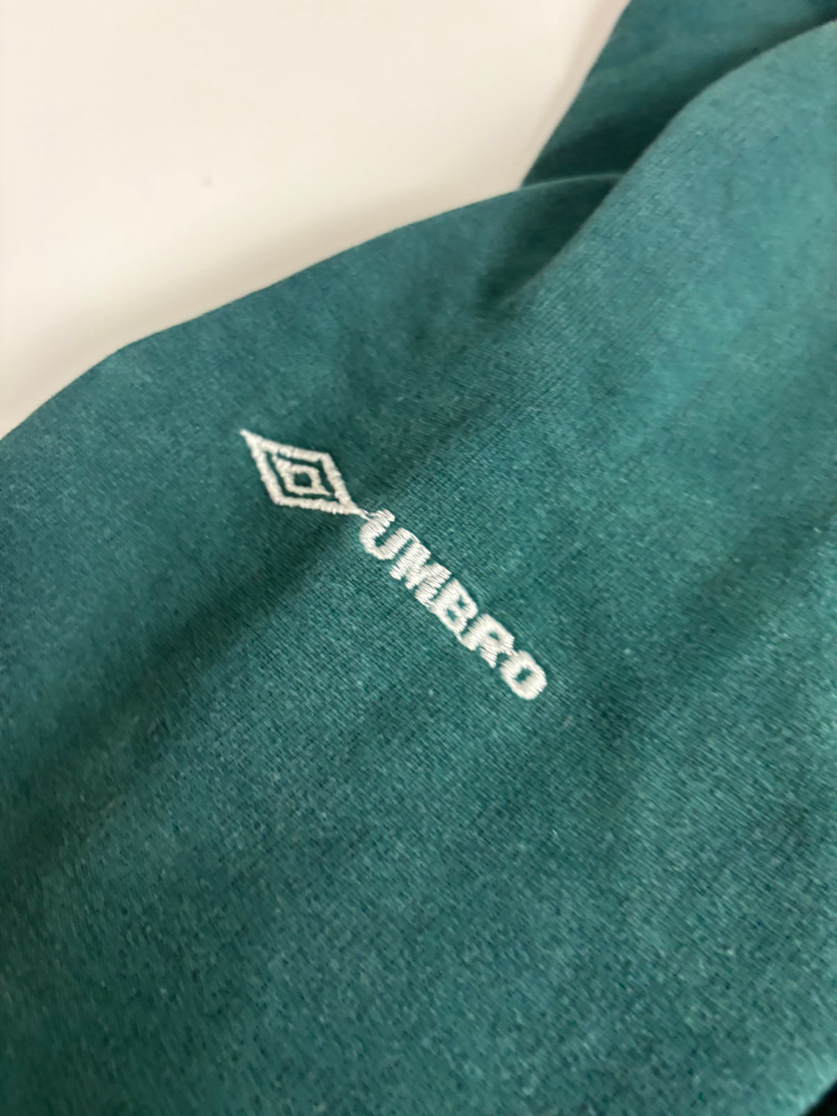 Nahaufnahme des Umbro Vintage Sweaters