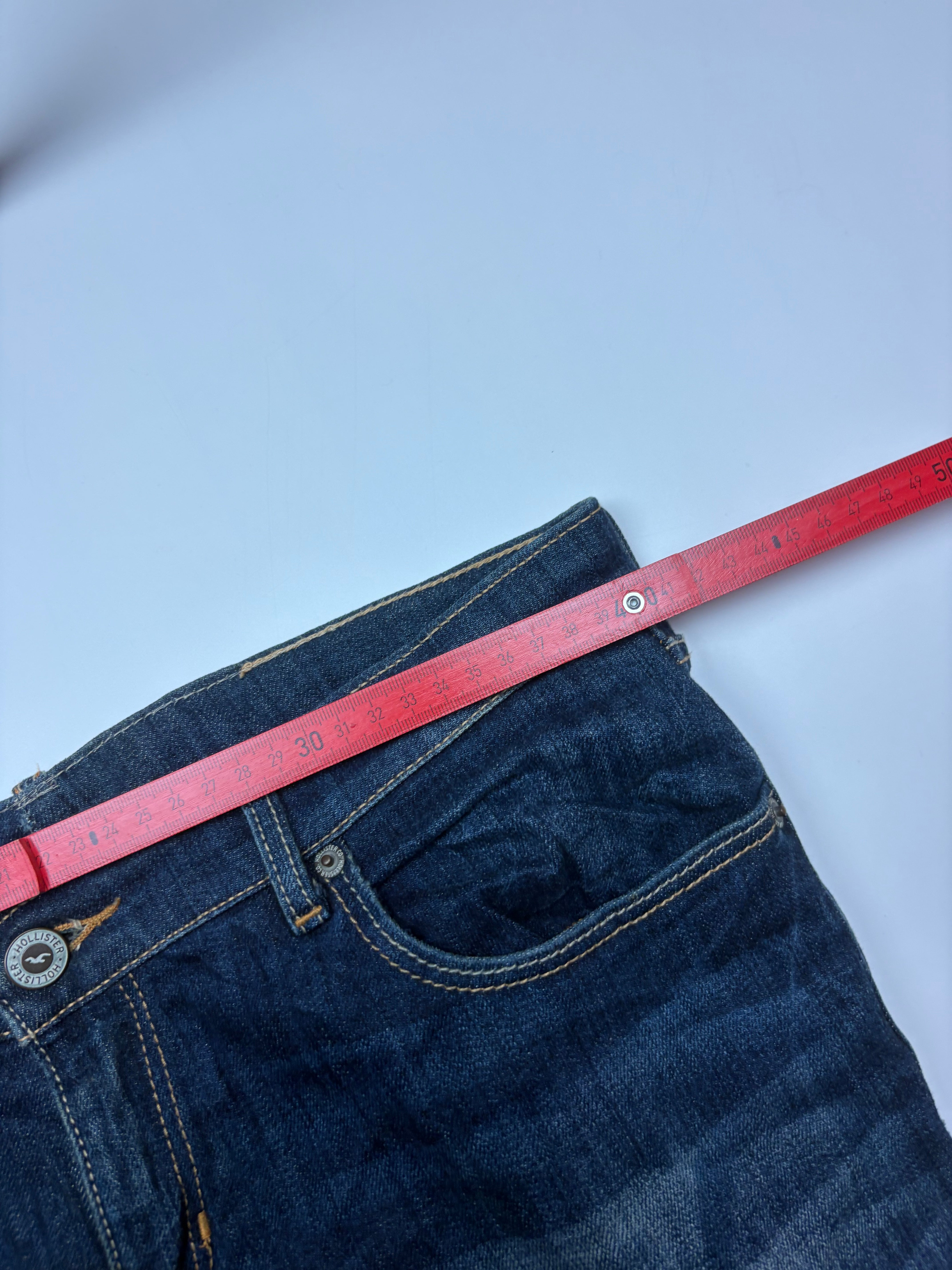 Hollister Baggy Jeans - Blau (L)