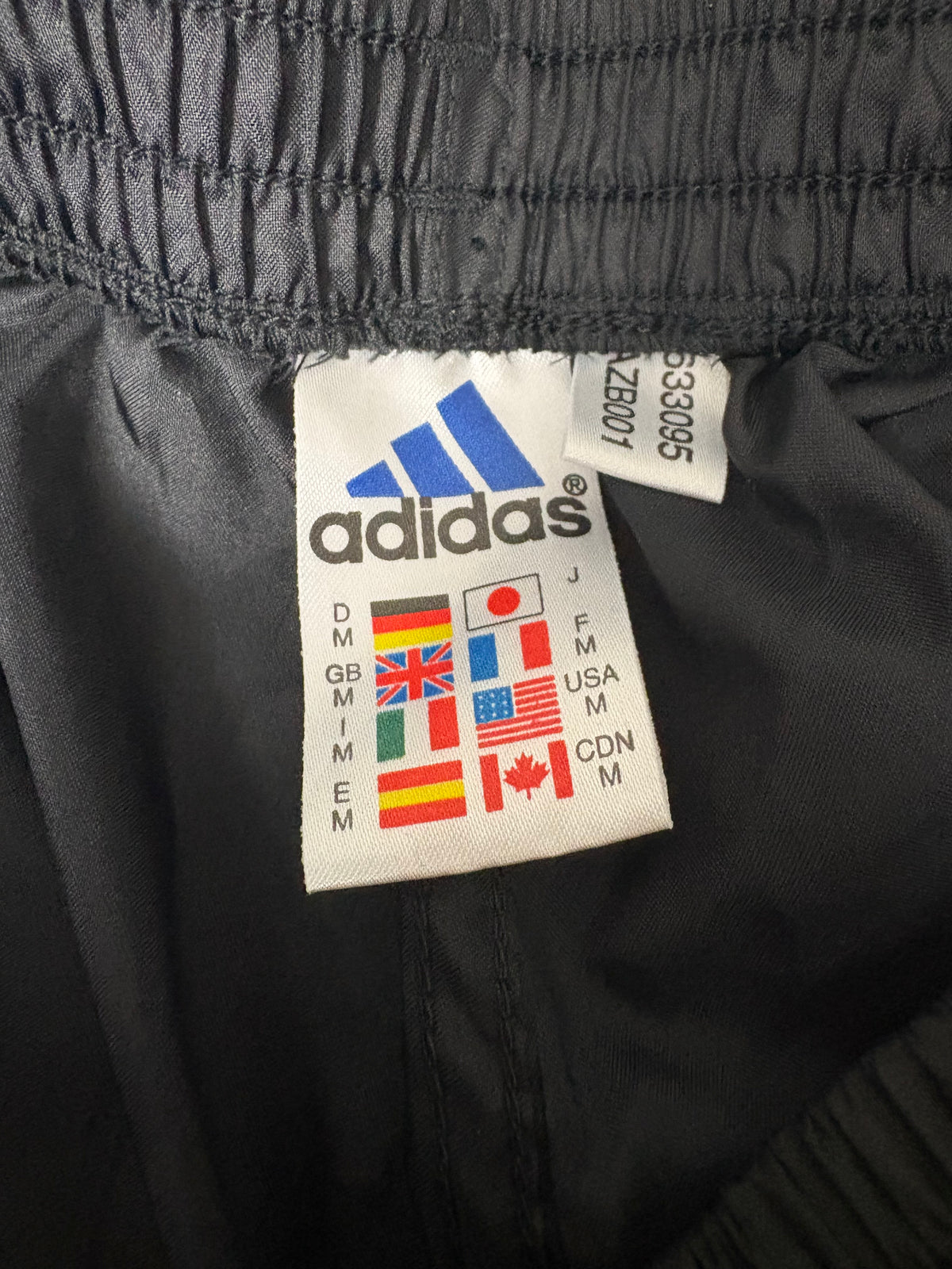 Adidas Popper Pants Vintage Trackpants – Schwarz