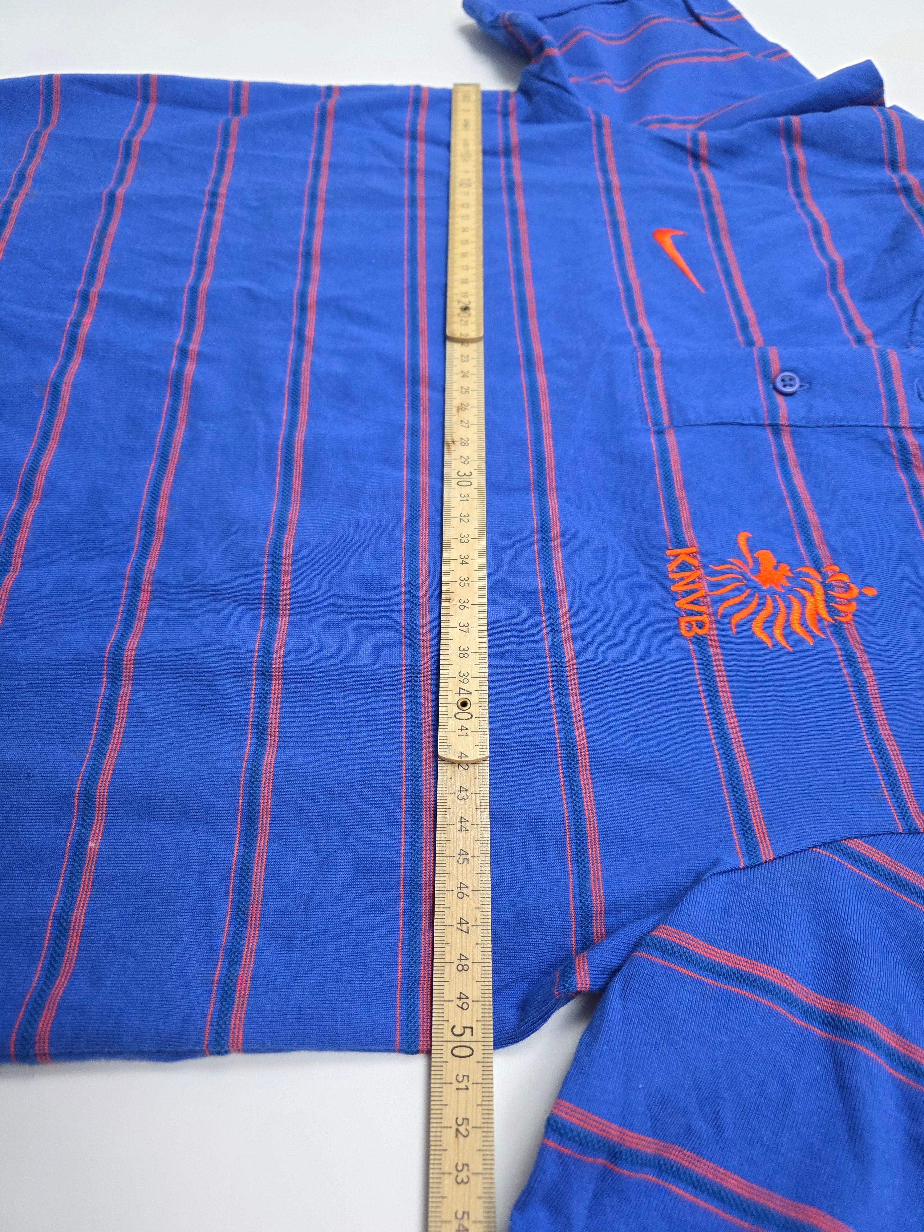 Nike Niederlande Polo - Blau/Orange (M)