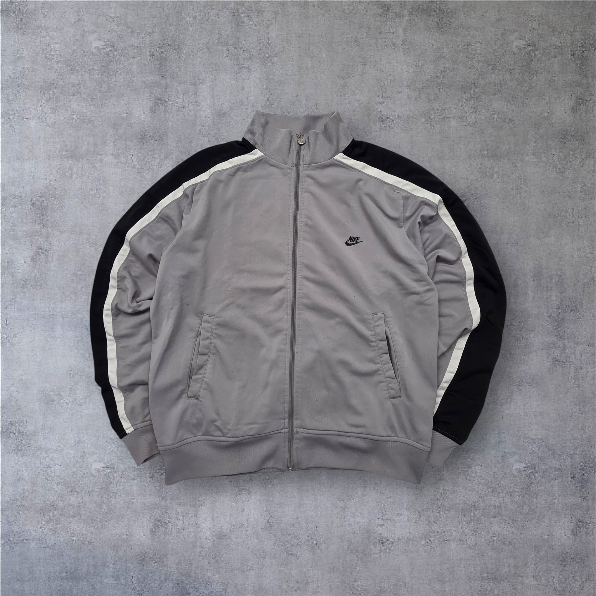 Nike Trackjacket - Grau/Schwarz (M)