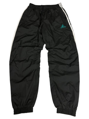 Adidas 90s Vintage Tracksuit – Schwarz/Türkis – Bild 3