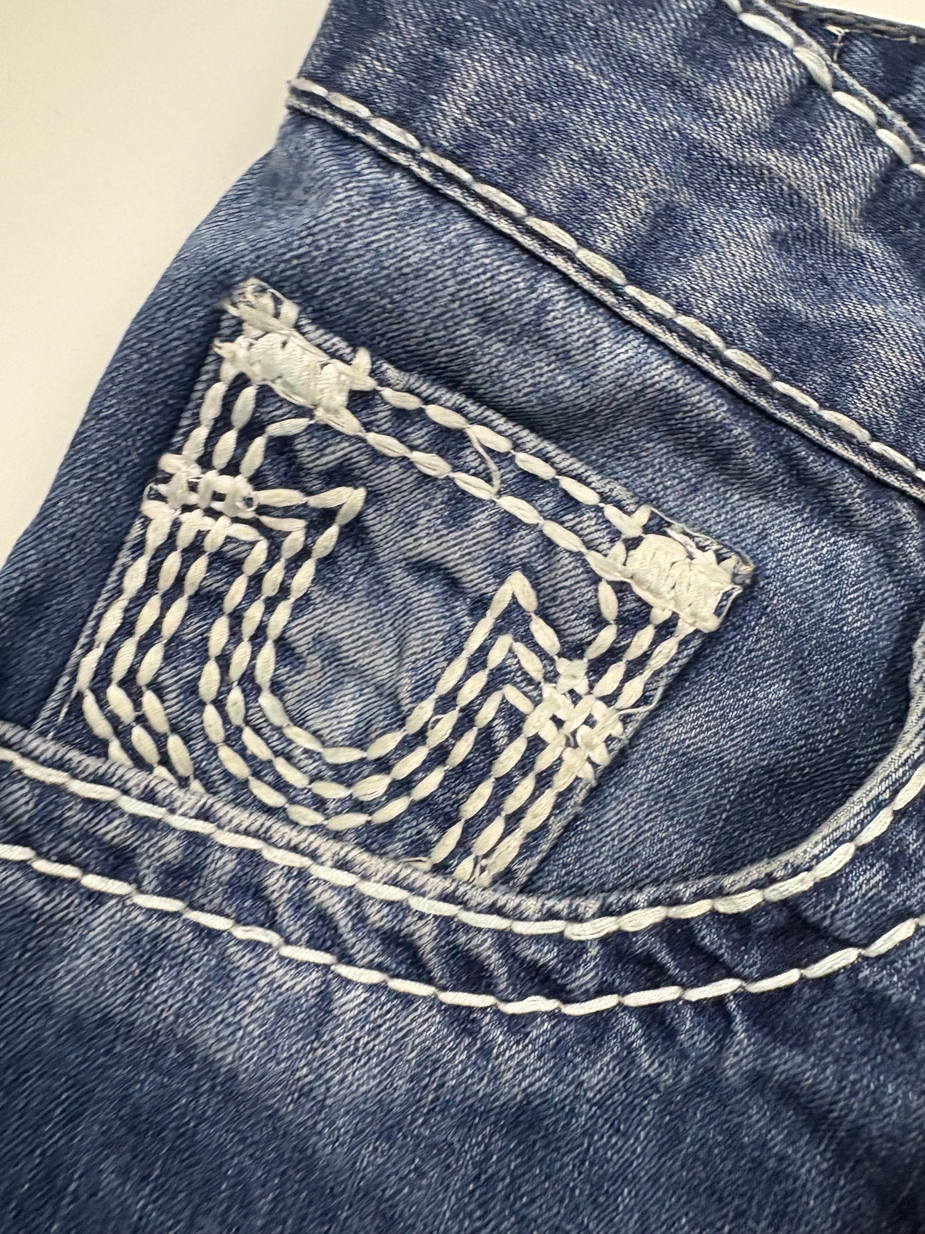 True Religion Vintage Jeans – Blau (33)