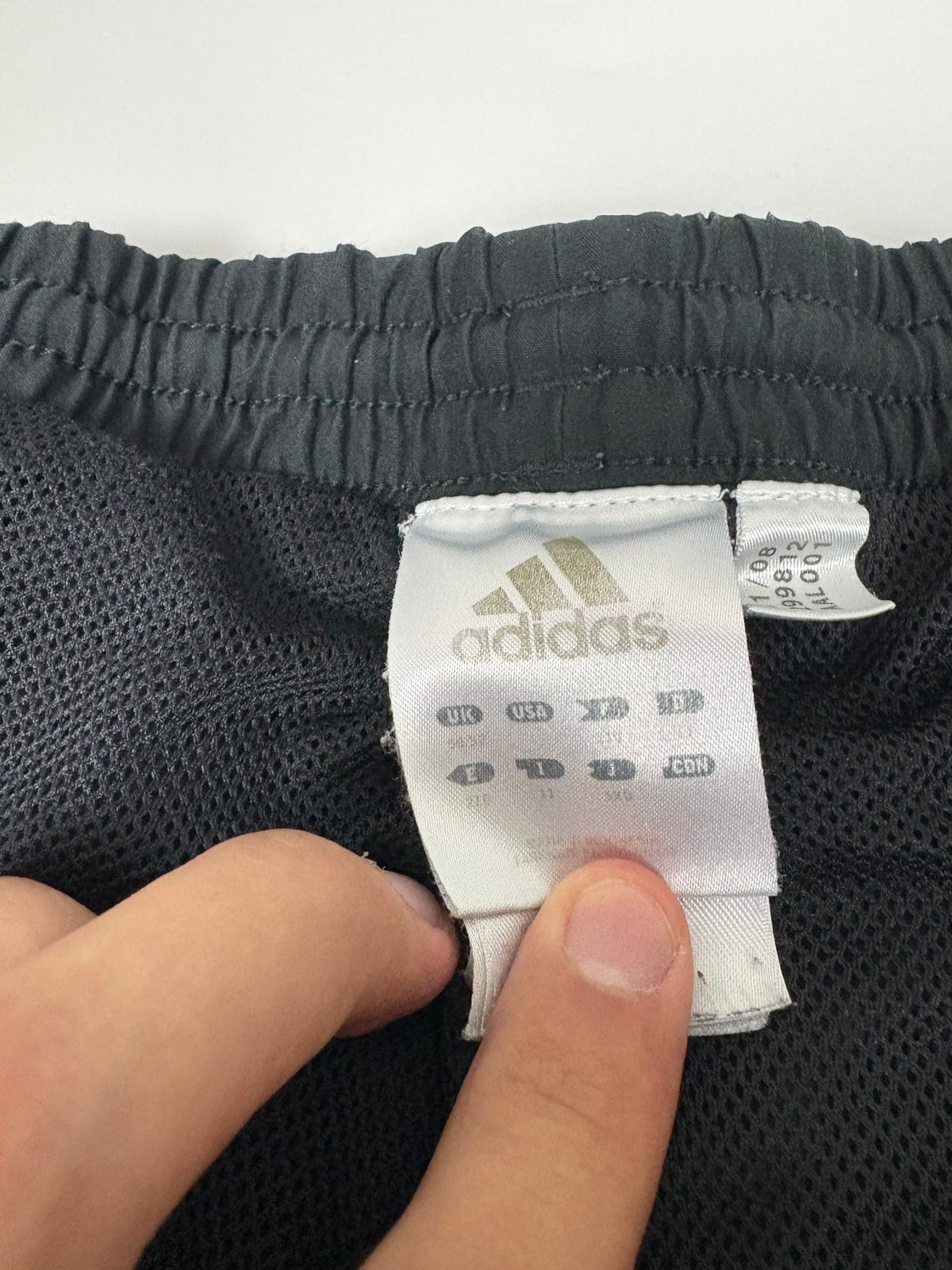 Adidas Vintage Trackpants – Schwarz/Rot