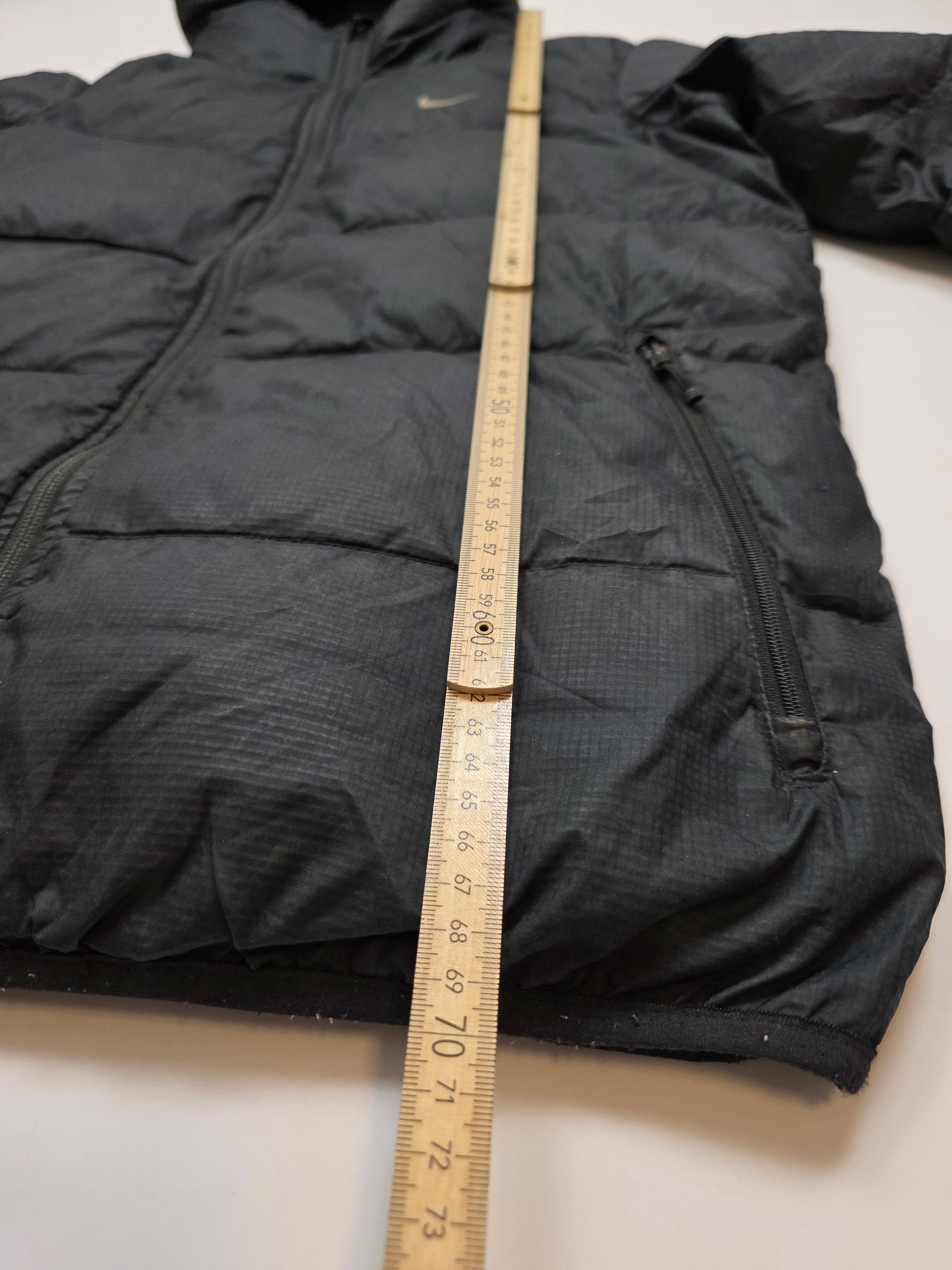 Vintage Nike Puffer Jacket Schwarz – S