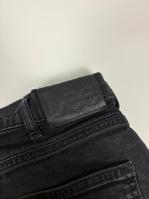 Lee Brooklyn Straight Vintage Jeans – Schwarz – Bild 4