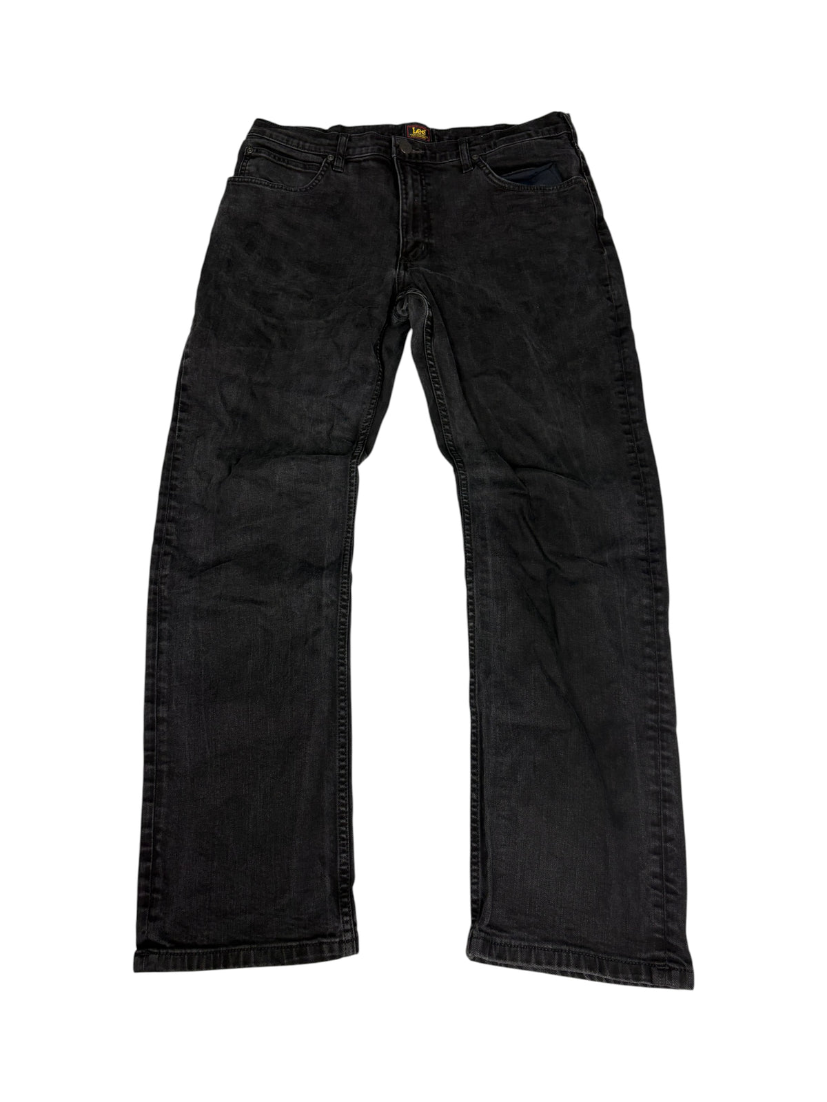 Lee Brooklyn Straight Vintage Jeans – Schwarz – Produktfoto 2