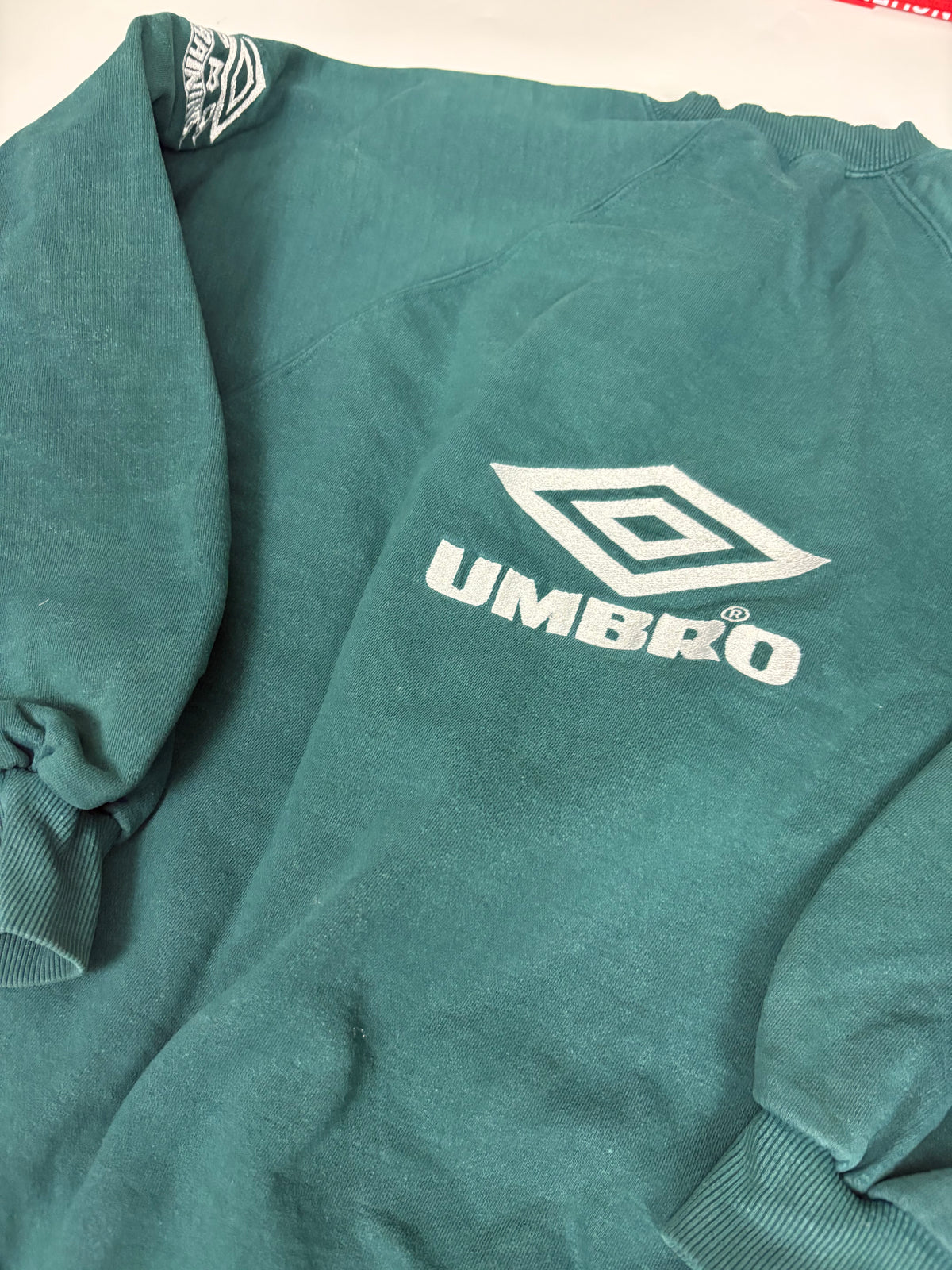 Detailansicht des Umbro Vintage Sweaters