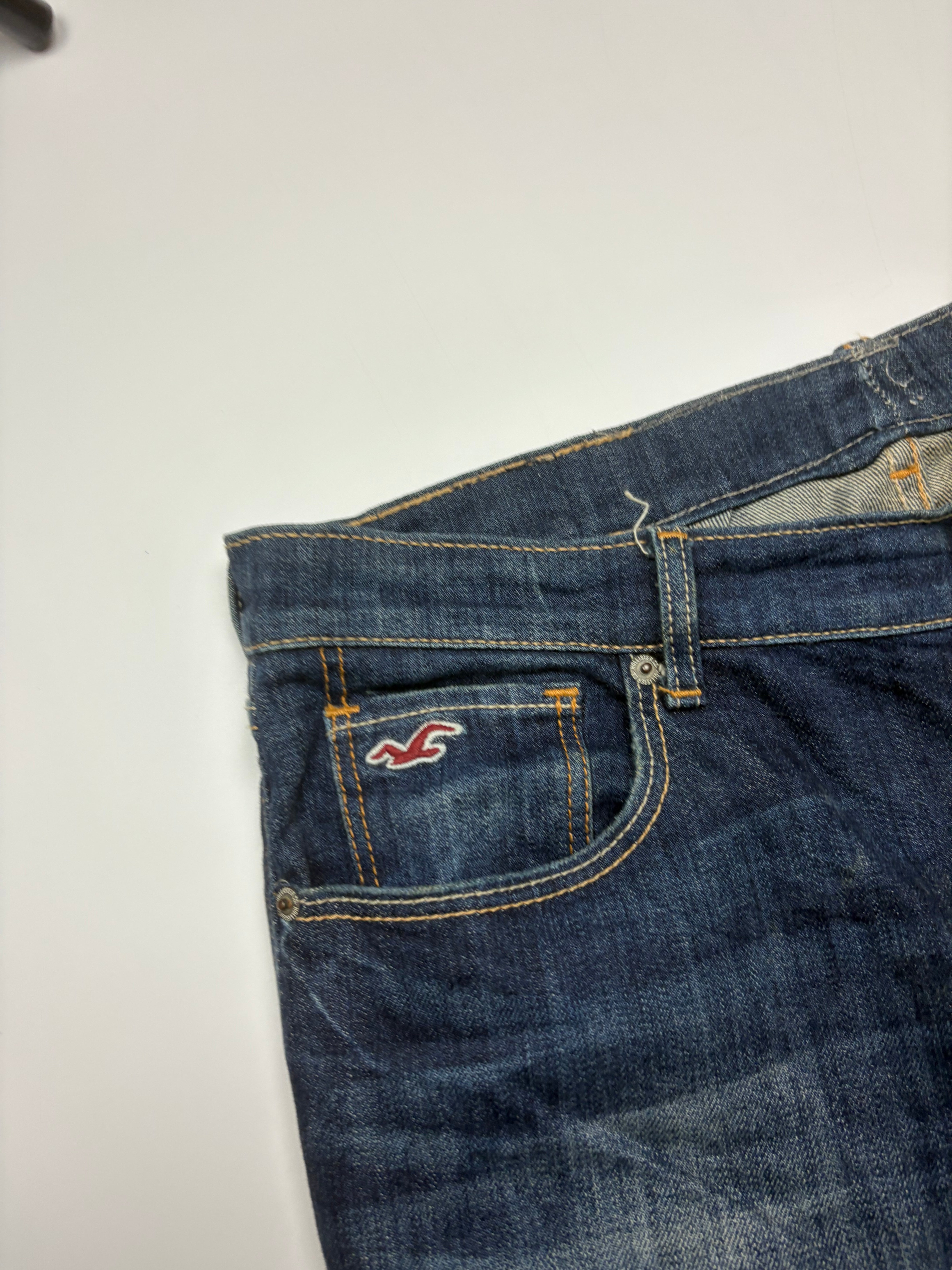 Hollister Baggy Jeans - Blau (L)