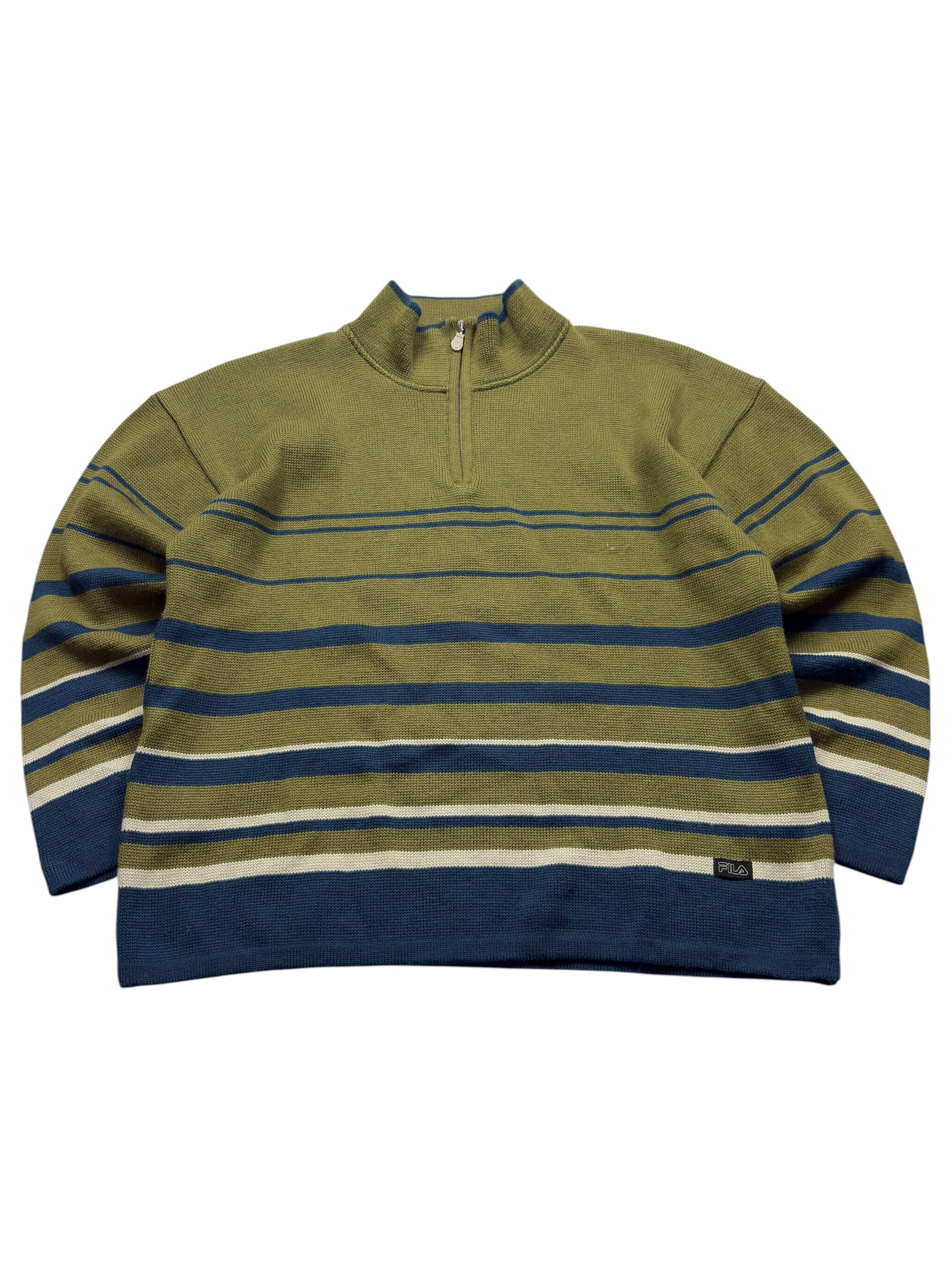 Fila half zip Strickpullover M