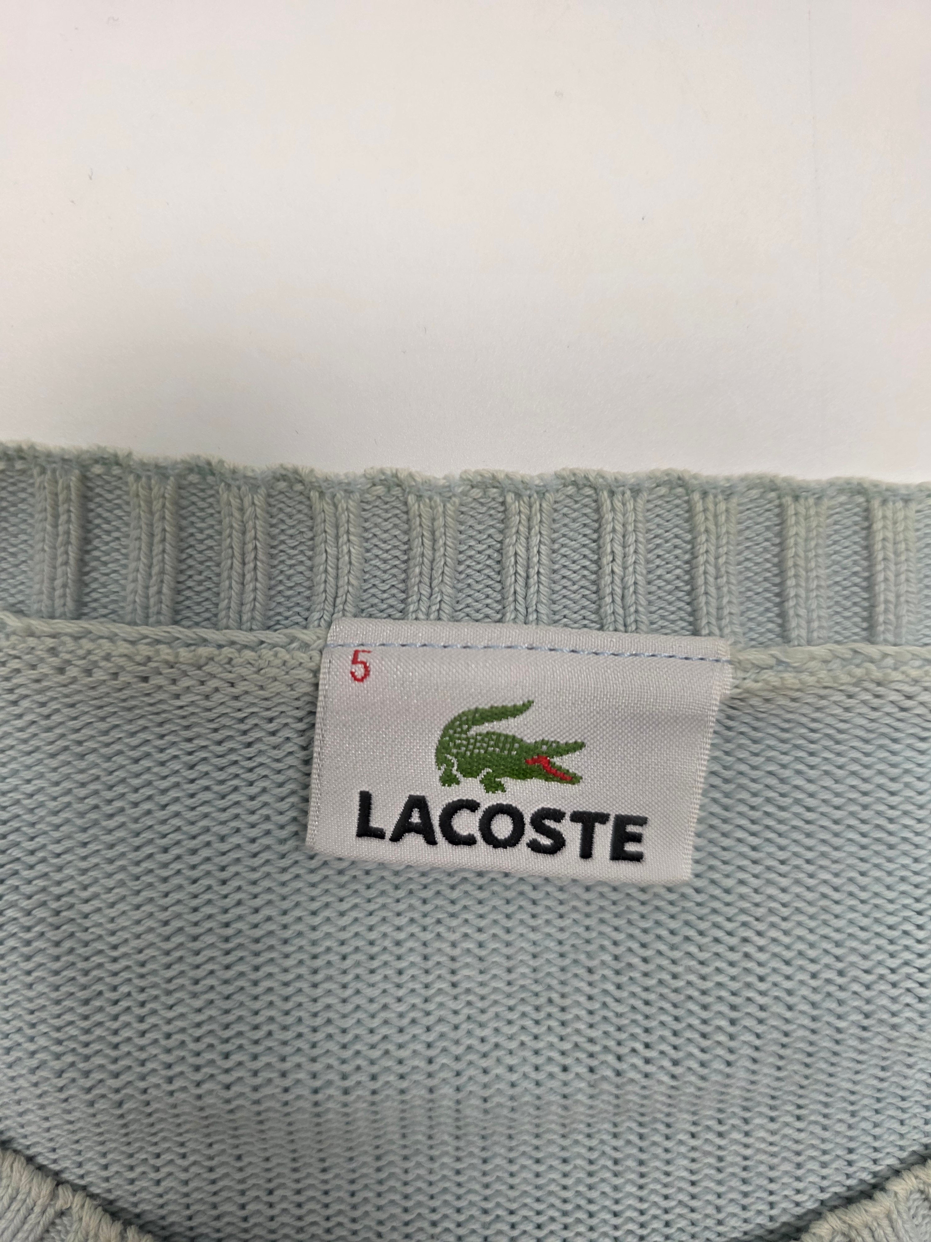 Lacoste Knit Sweater - Hellblau (M)