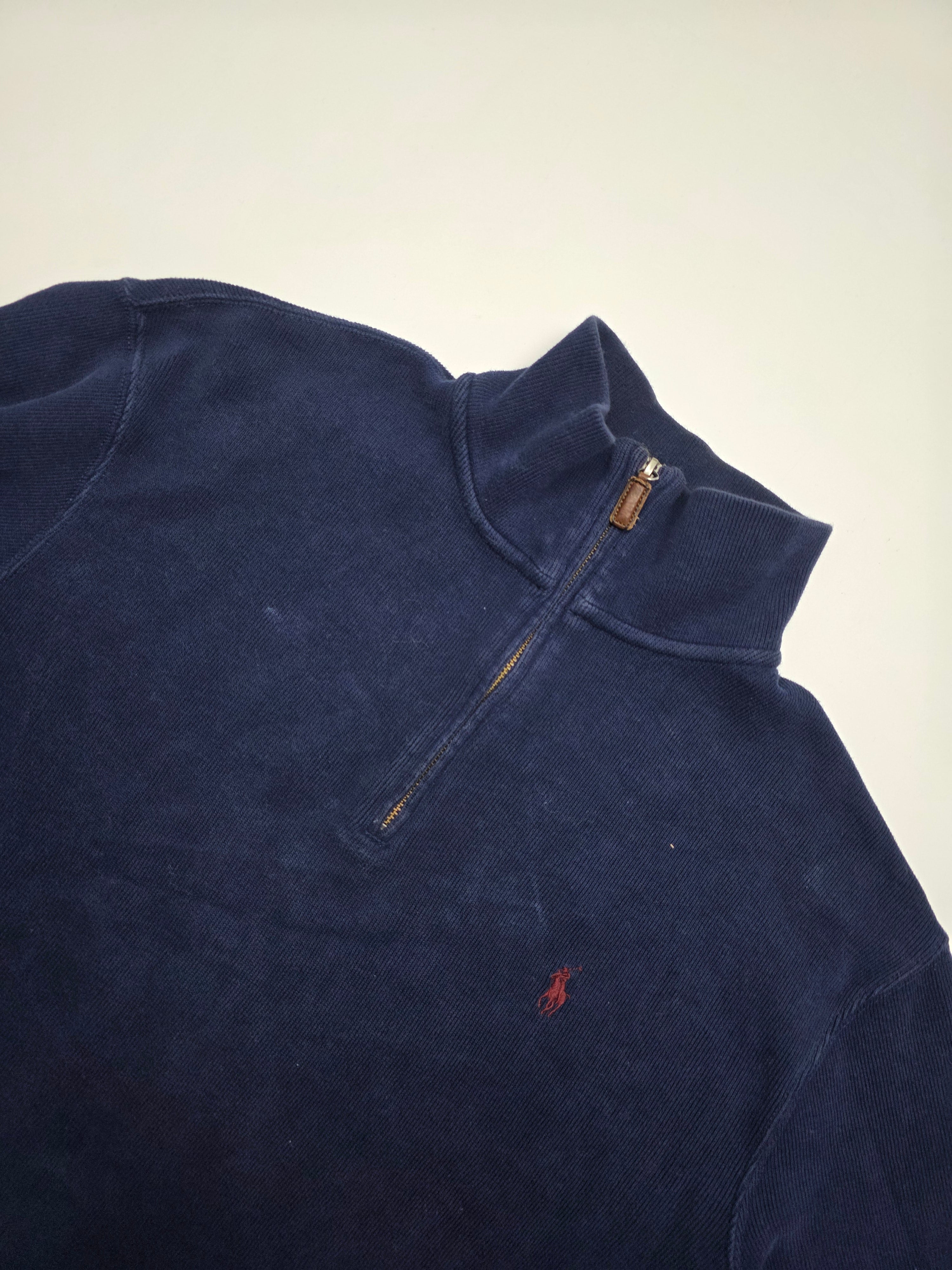 Polo by Ralph Lauren Halfzip Sweater - Navy (M)