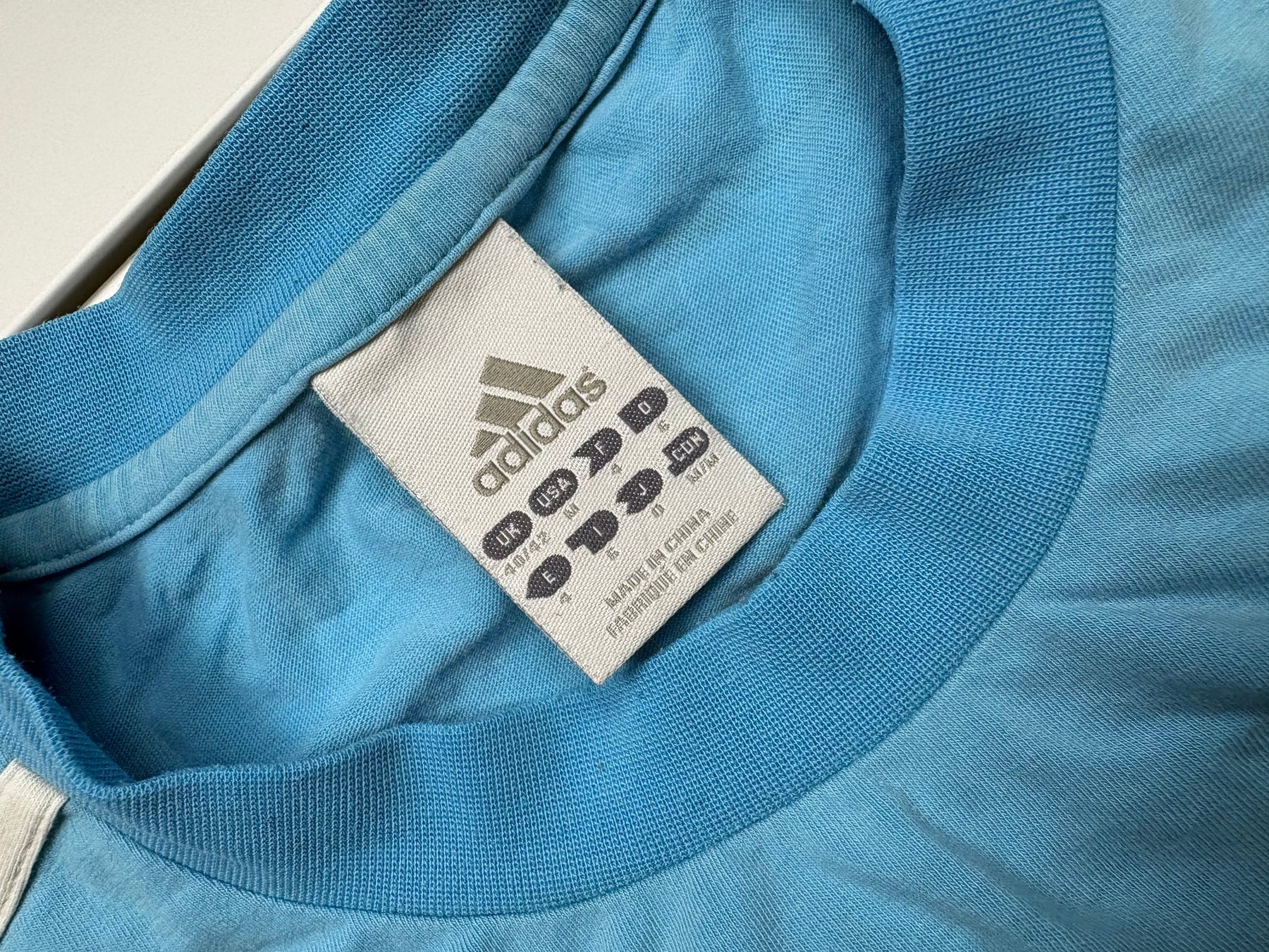 Adidas Olympique Marseille Vintage T-Shirt Blau L