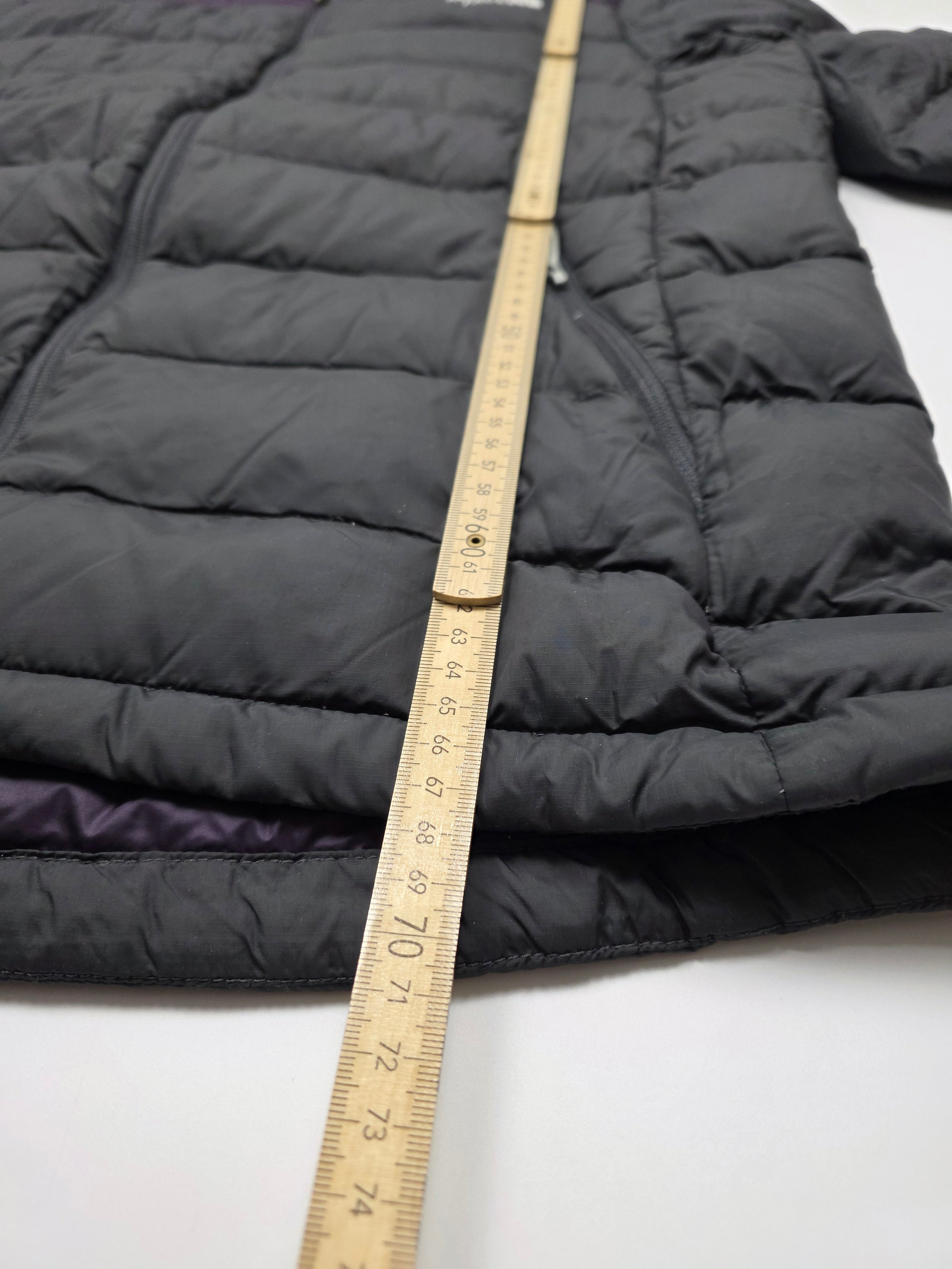 Vintage The The North Face Puffer Jacket Schwarz Lila – L