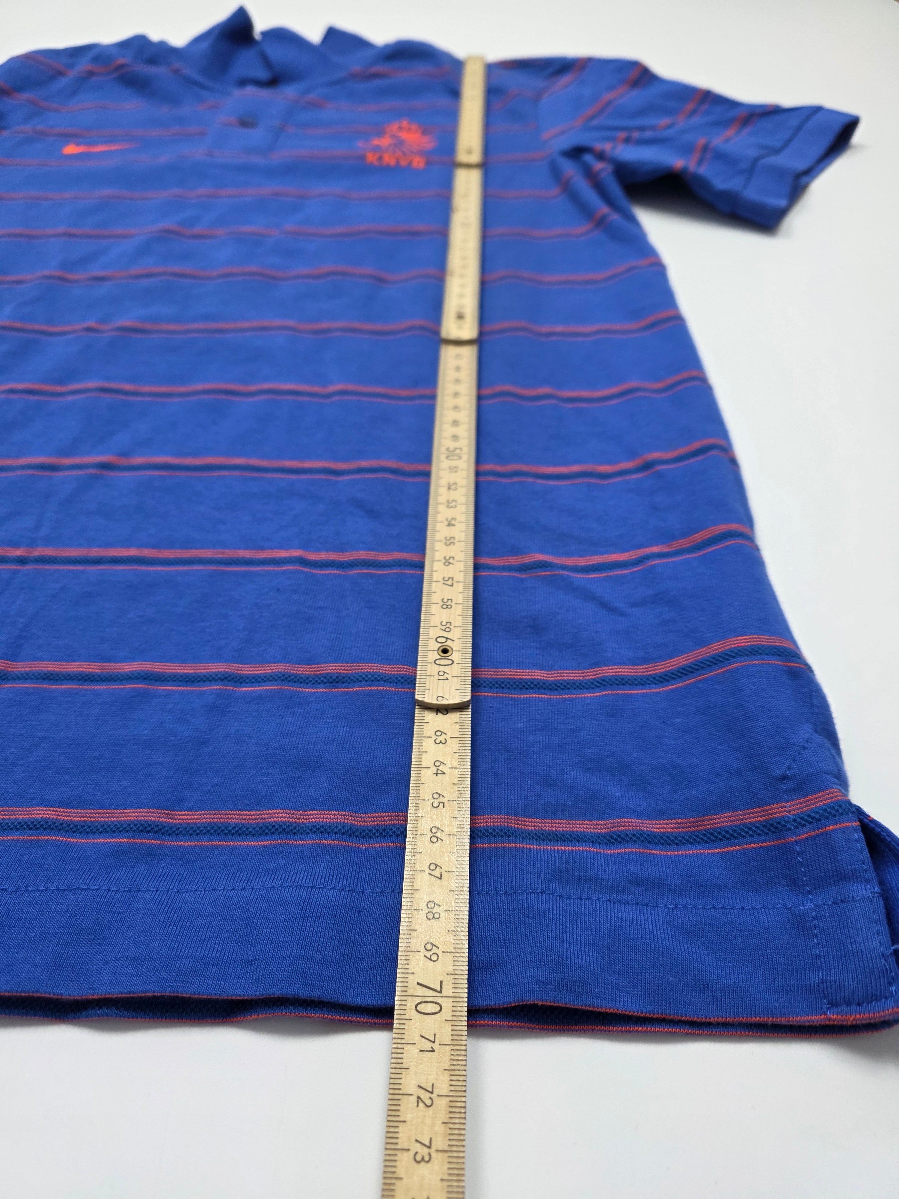 Nike Niederlande Polo - Blau/Orange (M)
