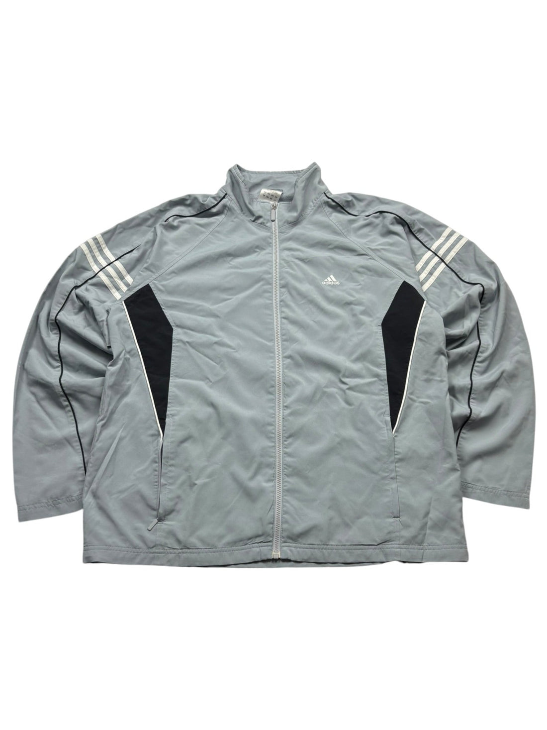 Adidas 2000 Tracksuit - Grau/Schwarz (XL) - PKeyVintage