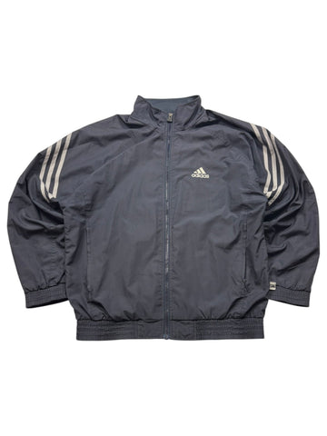 Adidas 3 - Streifen Vintage Trackjacket – Navy (S) - PKeyVintage