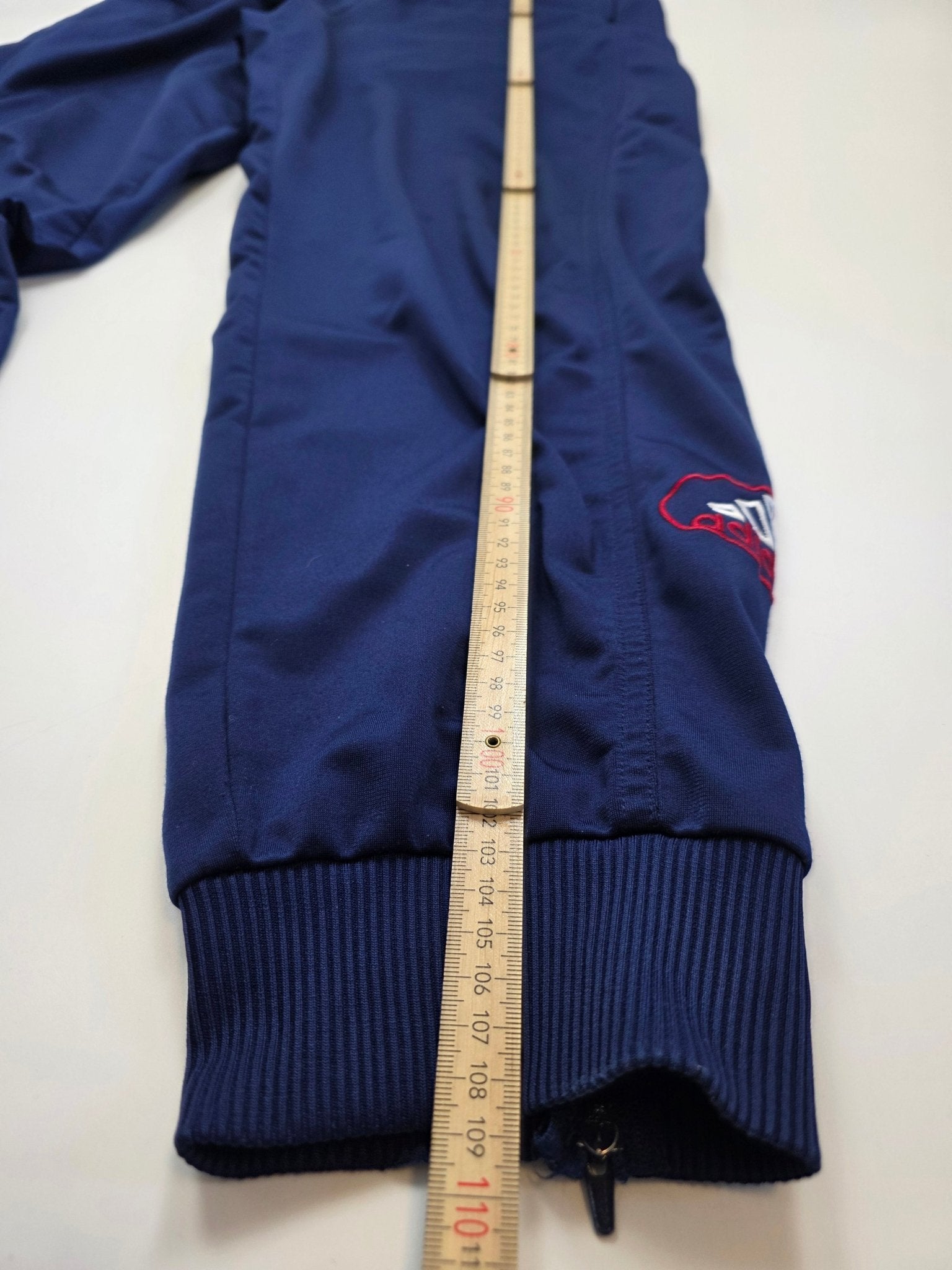 Adidas 90s Tracksuit - Navy/Rot/Weiß (L) - PKeyVintage