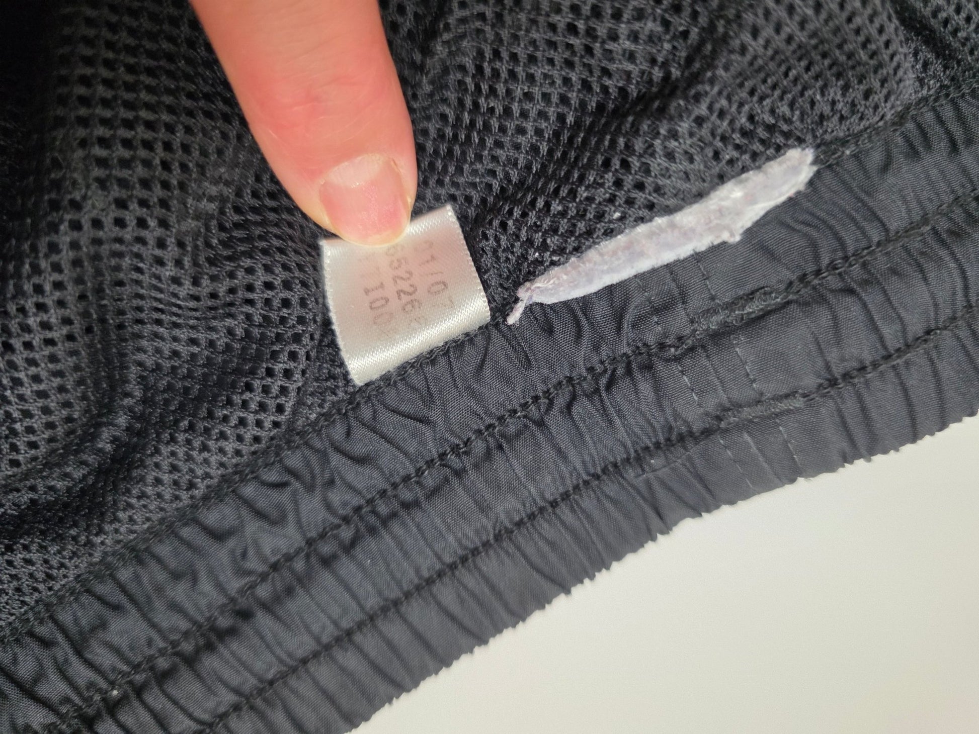 Adidas Baggy Trackpants - Schwarz/Grau/Weiß (L) - PKeyVintage