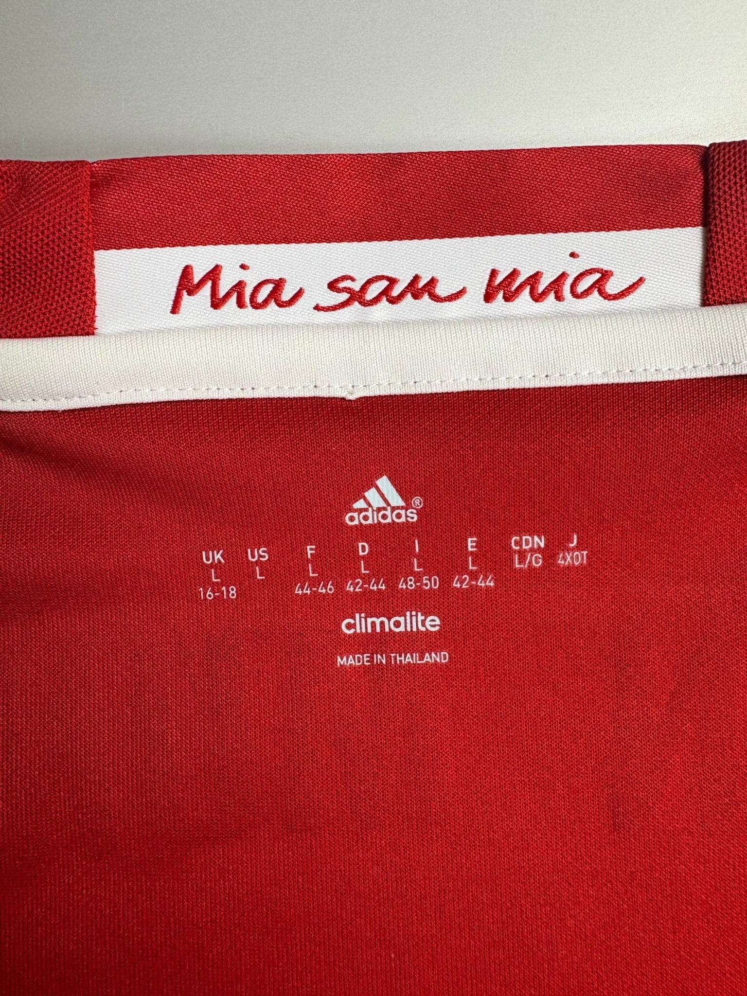 adidas Bayern Damen 2016 Trikot L - PKeyVintage