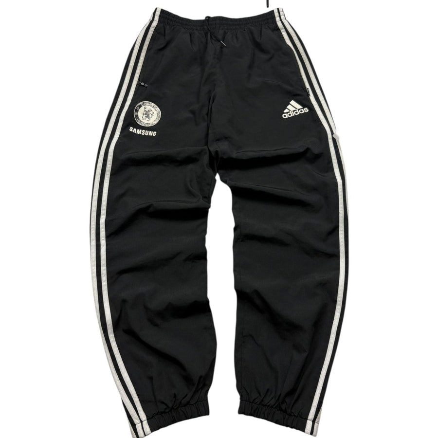 Adidas Chelsea FC Samsung Vintage Trackpants Schwarz S Frontansicht