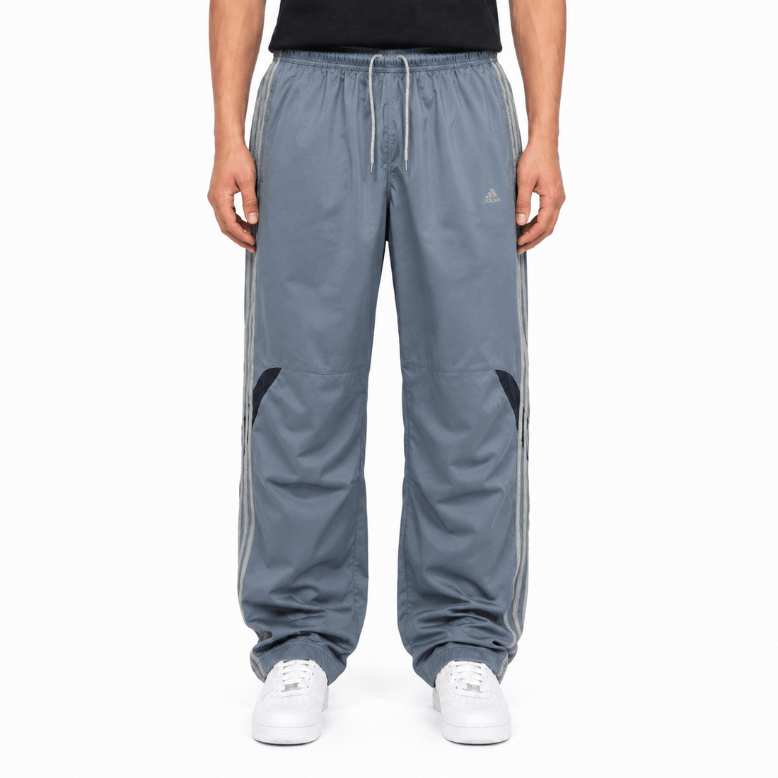 Adidas Classic Snap Vintage Trackpants – Babyblau (XL) - PKeyVintage
