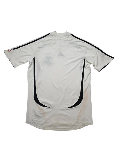 Adidas DFB Deutschland WM 2006 Vintage Trikot in Weiß – Vorderansicht