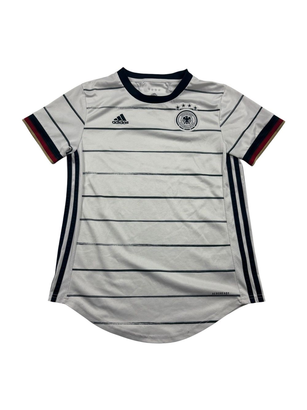 Adidas DFB 4 - Sterne 2019 Vintage Frauentrikot – Weiß (S) - PKeyVintage