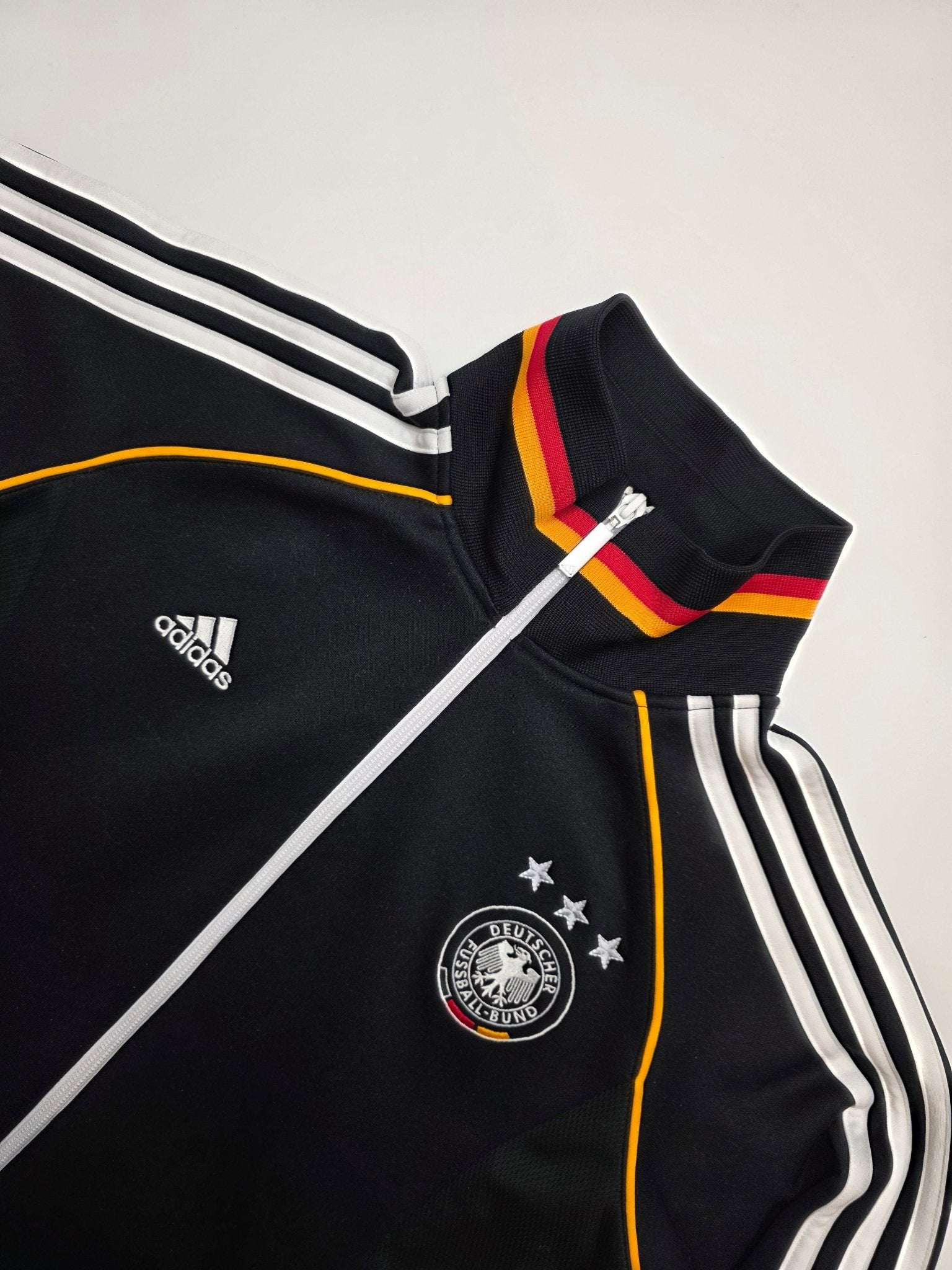Adidas DFB Deutschland 13 Vintage Trackjacket – Schwarz/Weiß (XS) - PKeyVintage