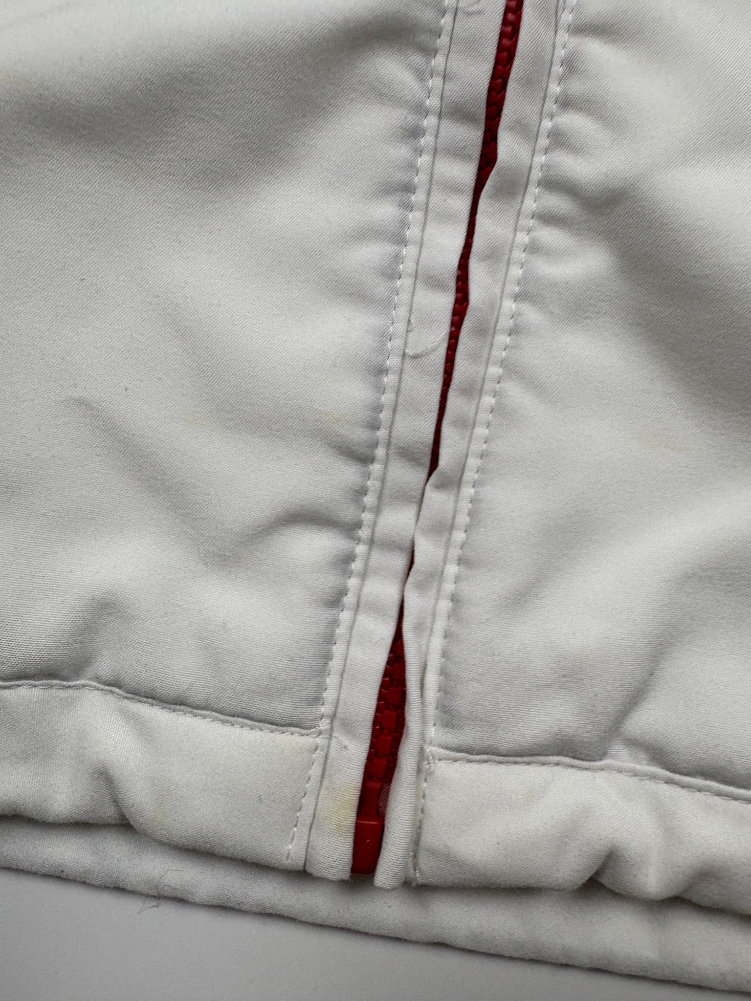 Adidas FC Bayern 2007 Vintage Trackjacket Retro – Weiß/Schwarz (M) - PKeyVintage