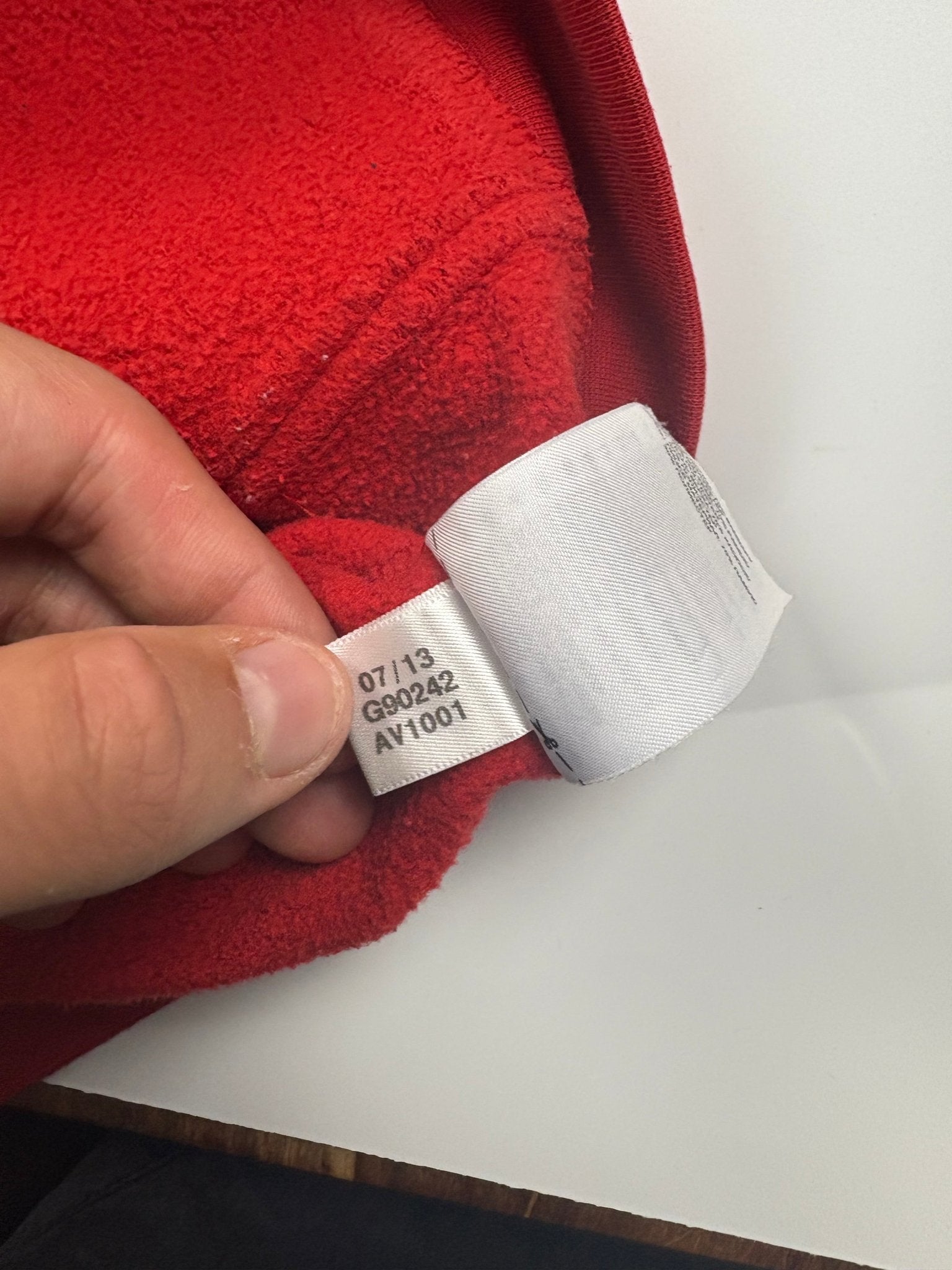 Adidas FC Bayern 2013 Vintage Zip Hoodie – Rot (S) - PKeyVintage