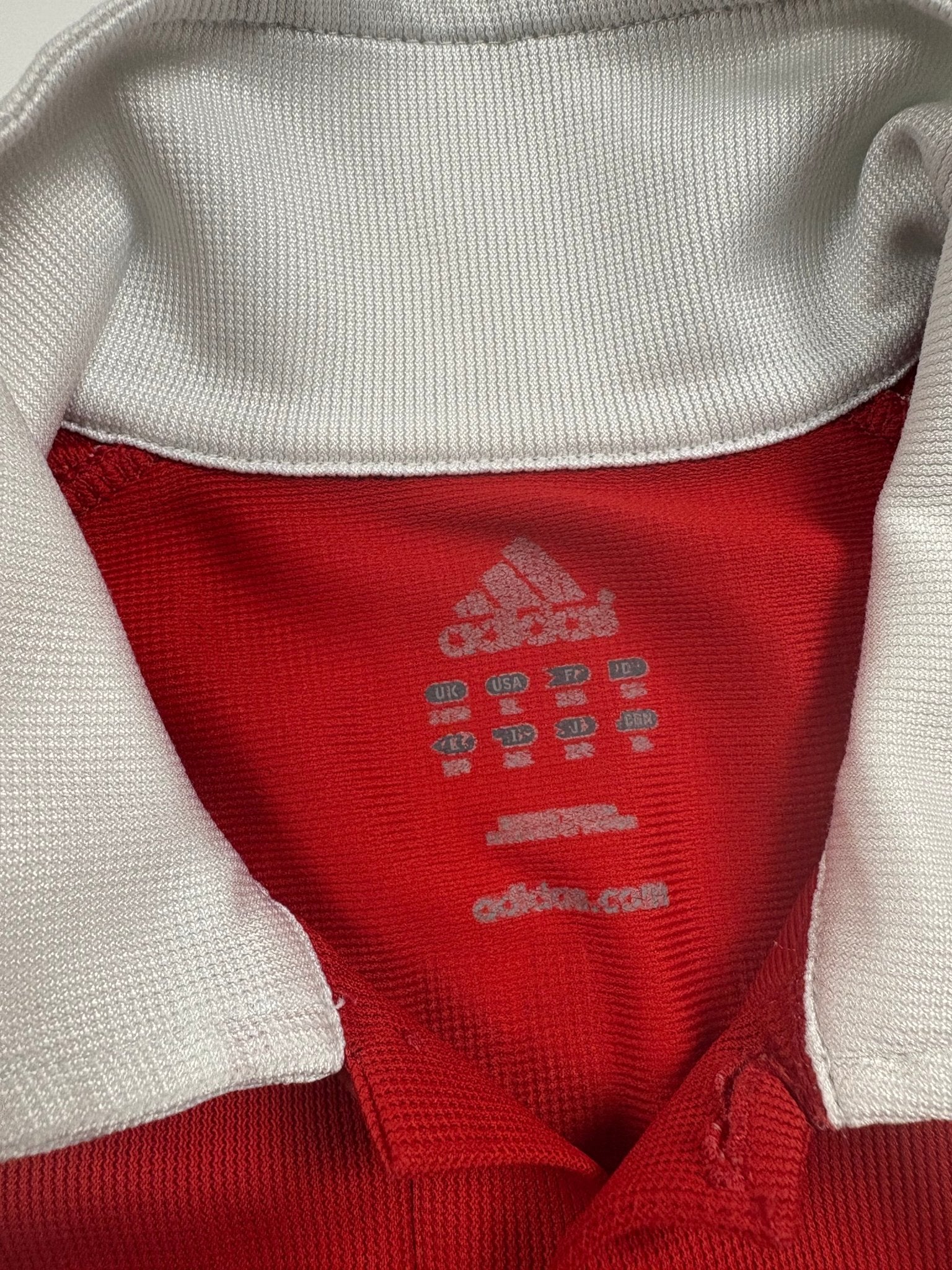 Adidas FC Bayern T - Com 2006 Vintage Fußballtrikot – Rot (XL) - PKeyVintage