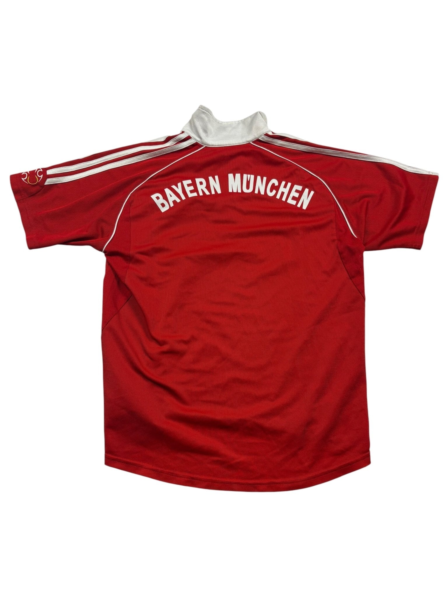 Adidas FC Bayern T - Com 2006 Vintage Fußballtrikot – Rot (XL) - PKeyVintage