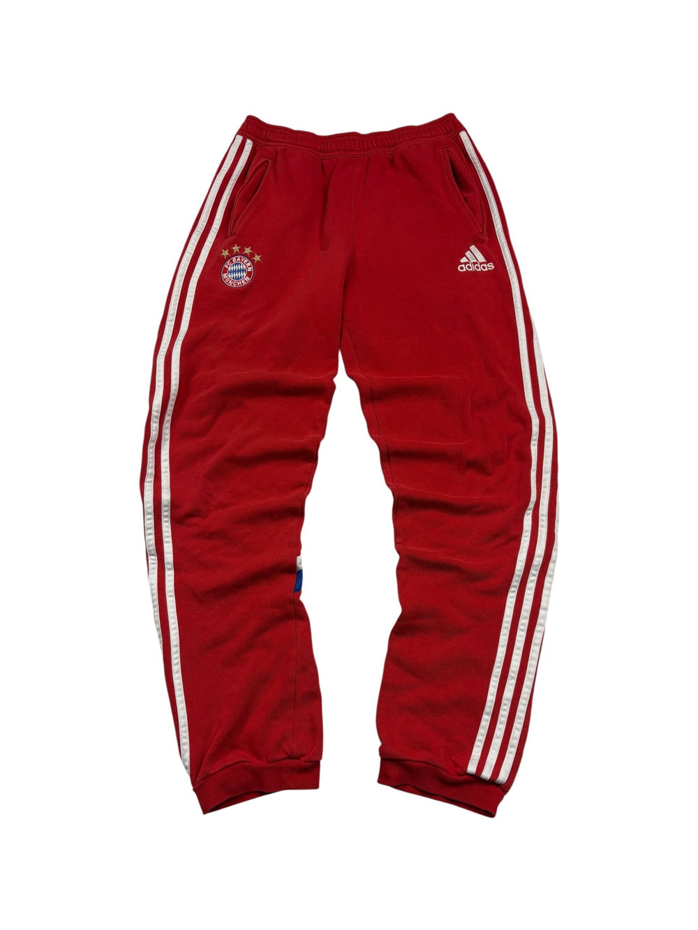 Adidas FC Bayern Vintage Jogginghose Rot S Frontansicht