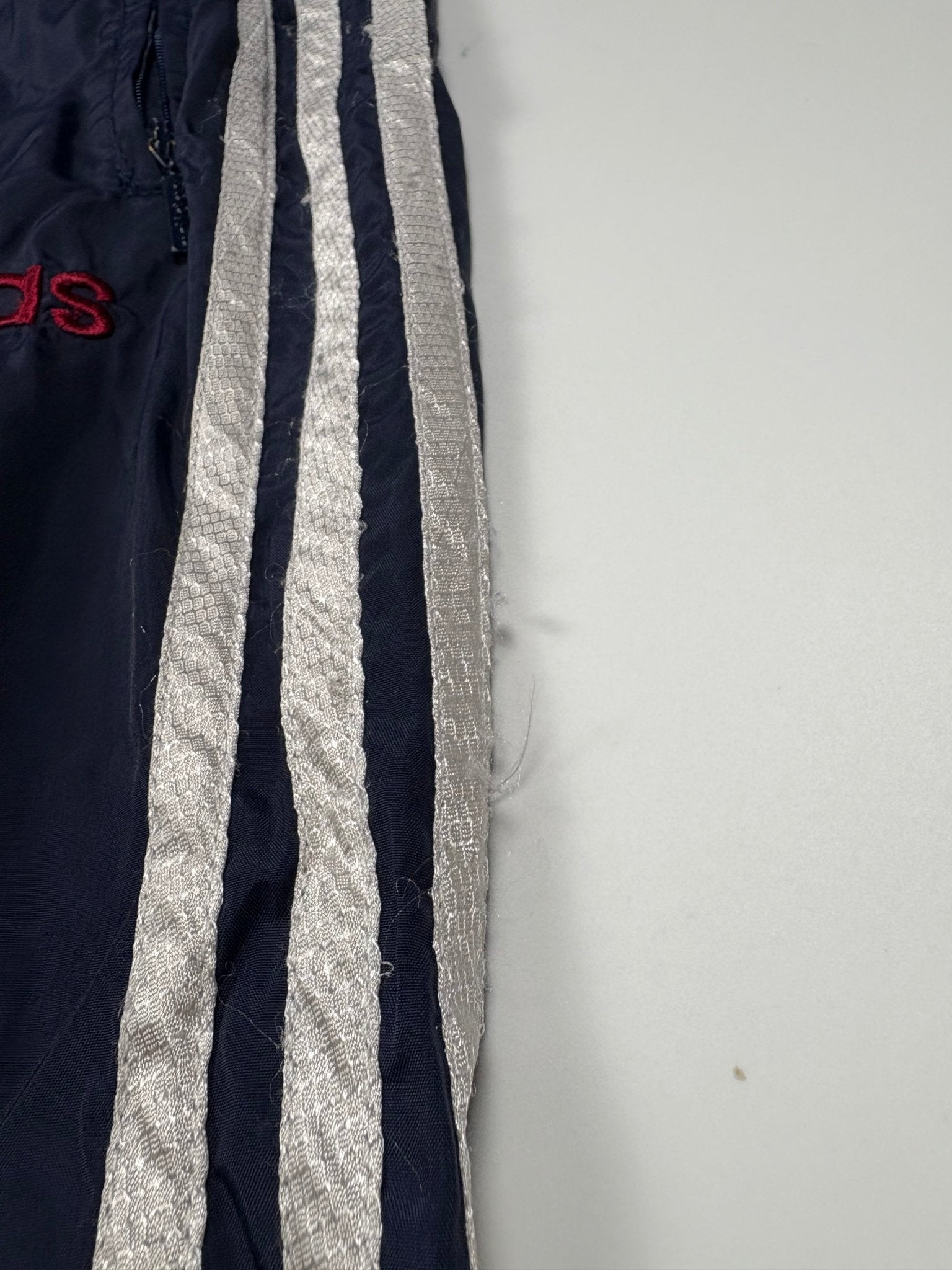 Adidas Firebird 90s Trainingsanzug - Navy/Rot/Weiß (XL) - PKeyVintage