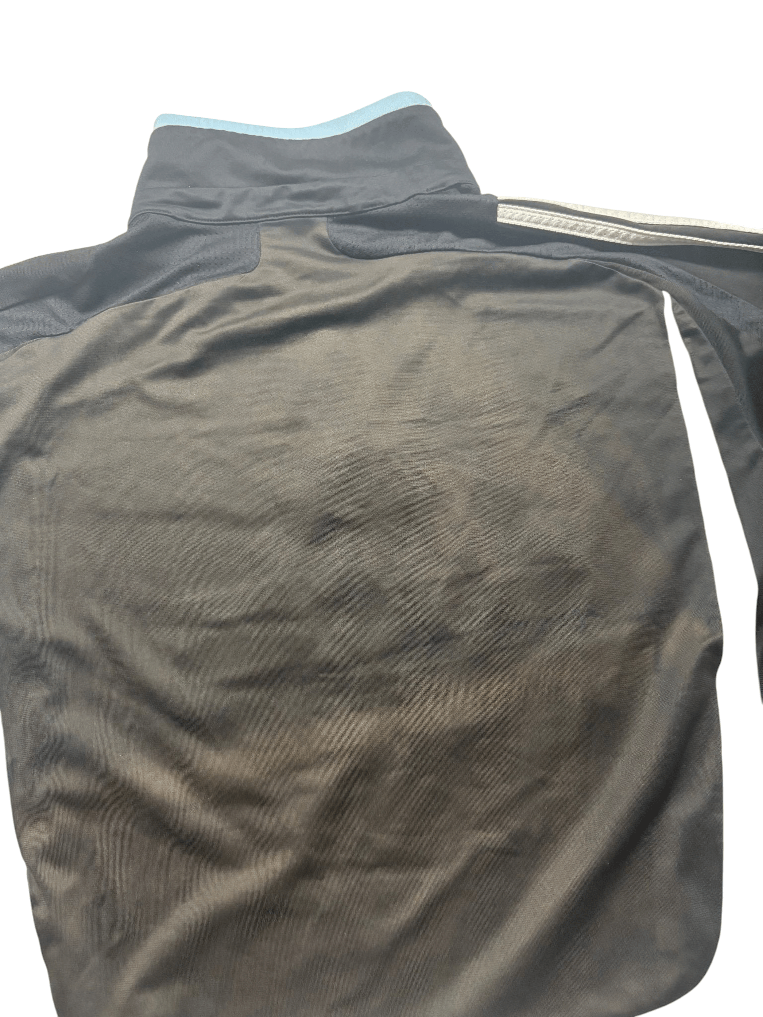 Adidas Newcastle United Northern Rock Vintage Fußballtrikot - Schwarz/Weiß (M) - PKeyVintage