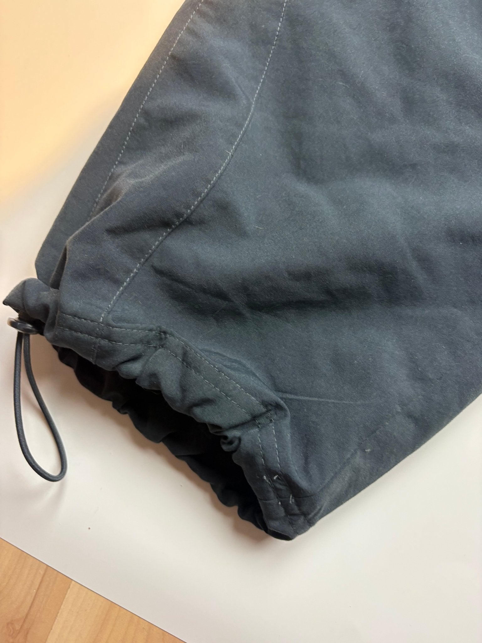 Adidas Open Leg Trackpants - Dunkelgrau (L) - PKeyVintage
