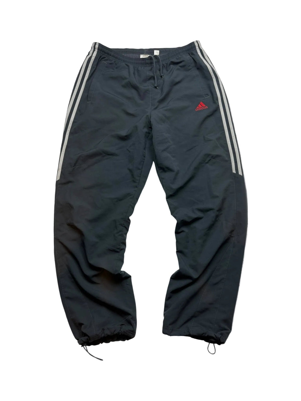 Adidas Open-Leg Vintage Trackpants Dunkelgrau L Frontansicht