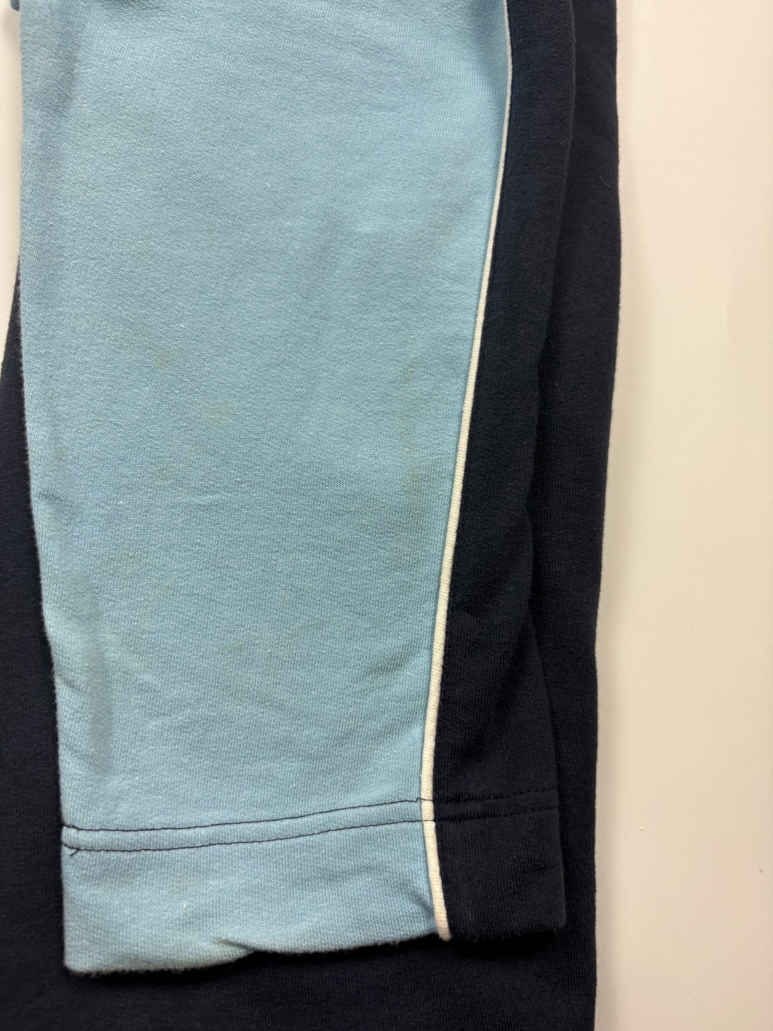 Adidas Raglan Patch Vintage Sweater – Navy/Hellblau (L) - PKeyVintage