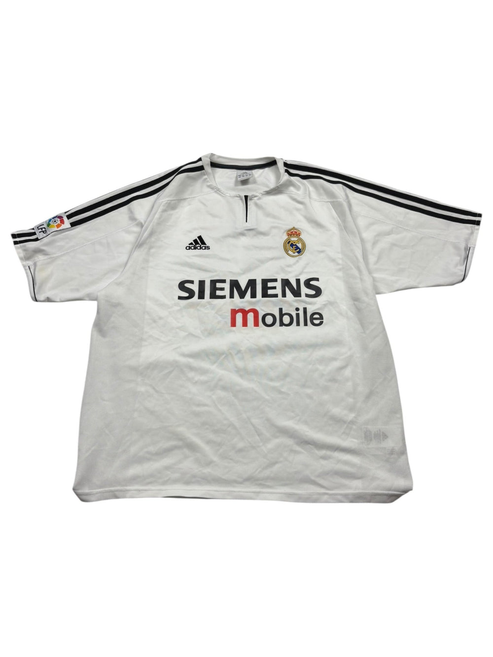 Adidas Real Madrid 23 Beckham Trikot 2003 - Weiß (L) - PKeyVintage