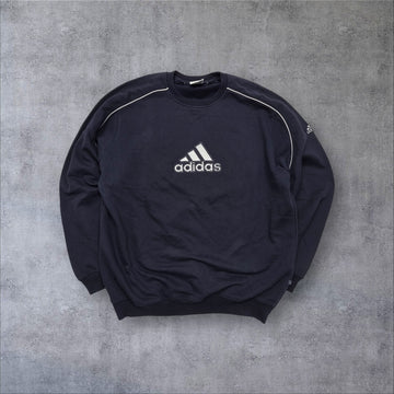Adidas Sweater in Navy – Frontansicht