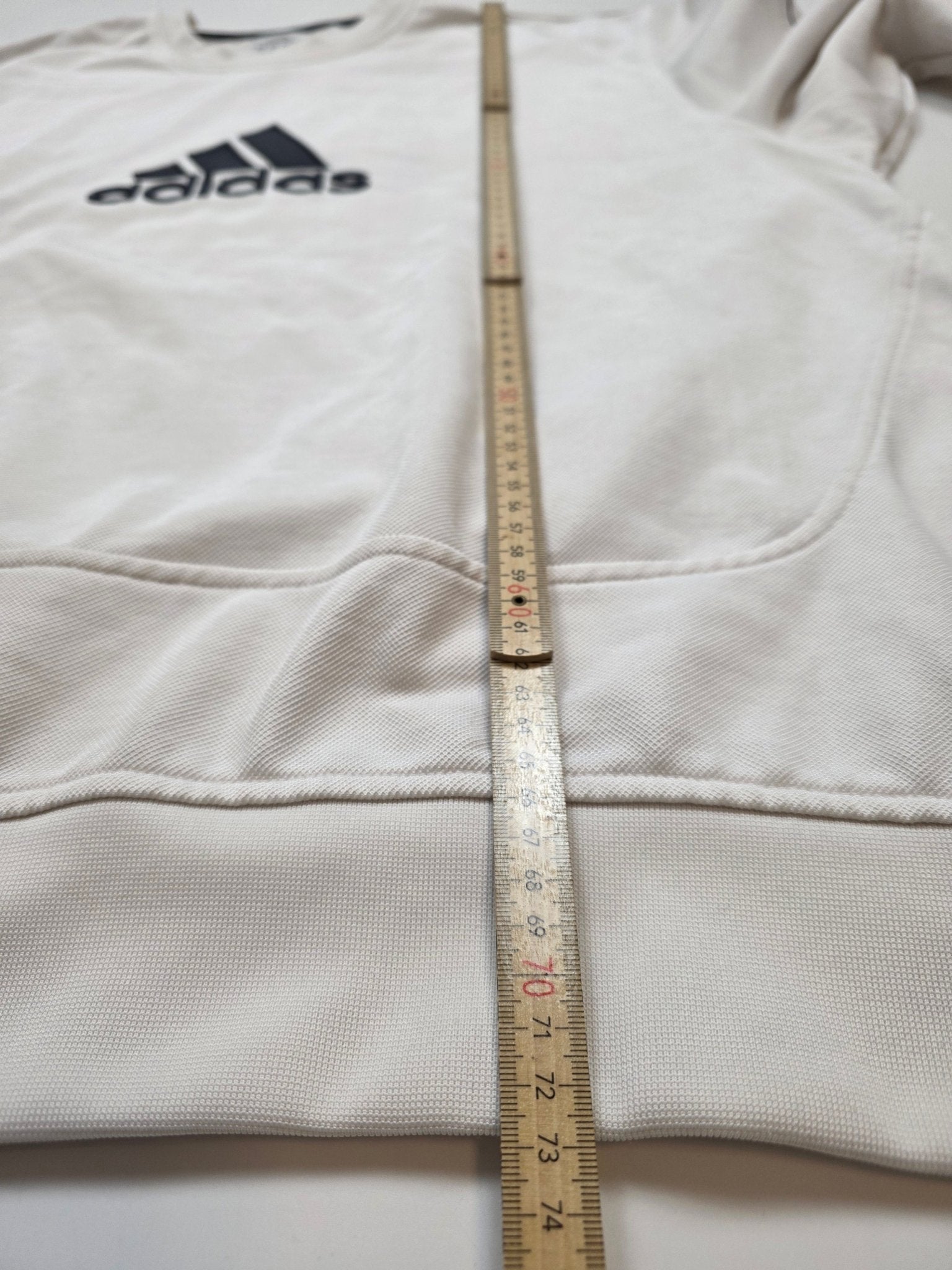 Adidas Sweater - Offwhite/Schwarz (2XL) - PKeyVintage