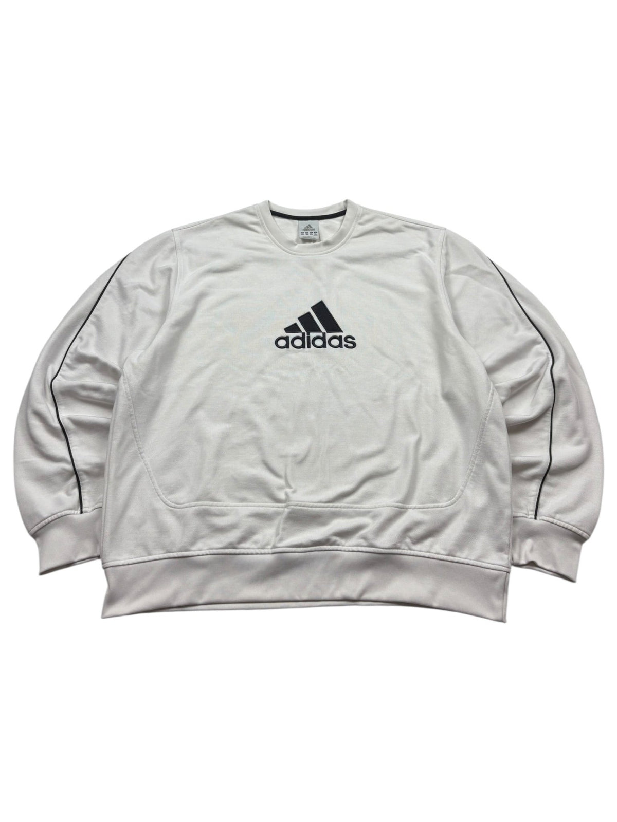 Adidas Big Logo Vintage Sweater – Offwhite