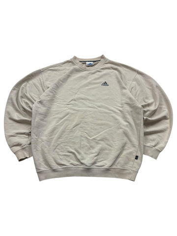 Adidas Sweatshirt - Hellgrau (M) - PKeyVintage