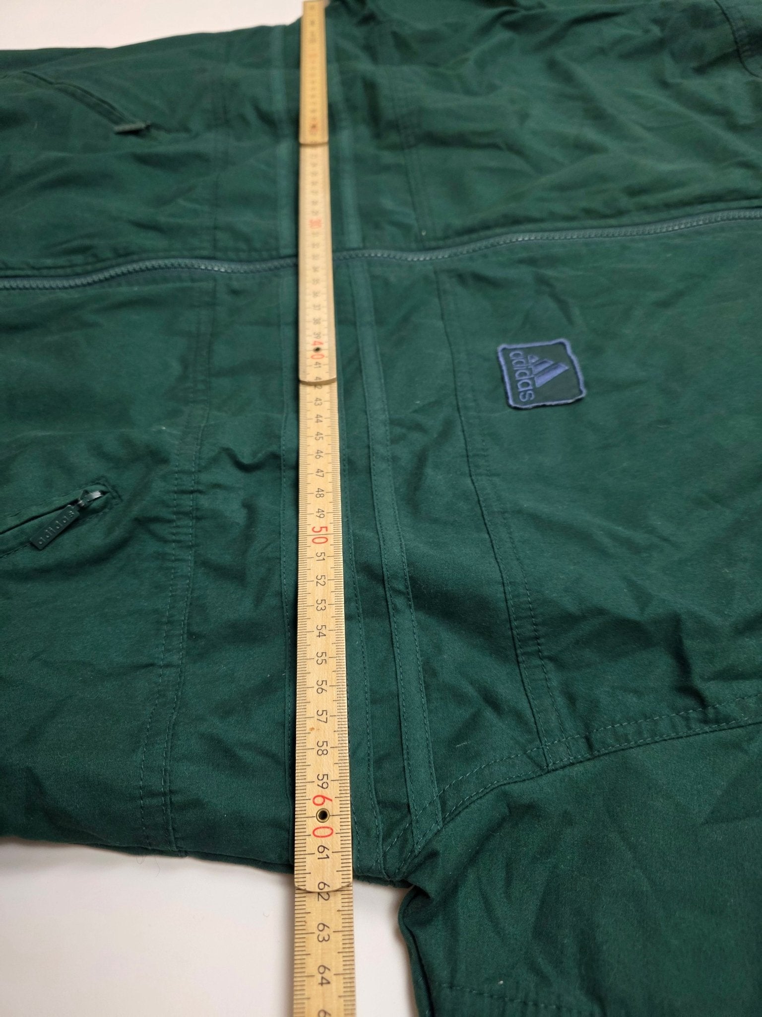 Adidas Trackjacket - Dunkelgrün (L) - PKeyVintage