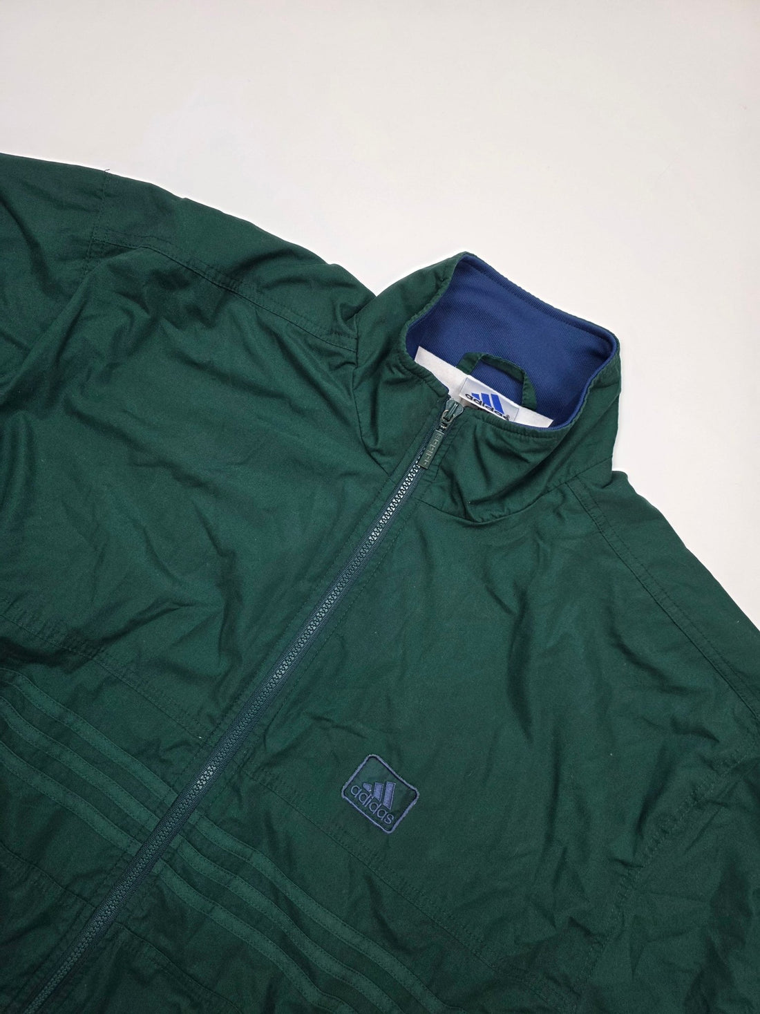 Adidas Trackjacket - Dunkelgrün (L) - PKeyVintage