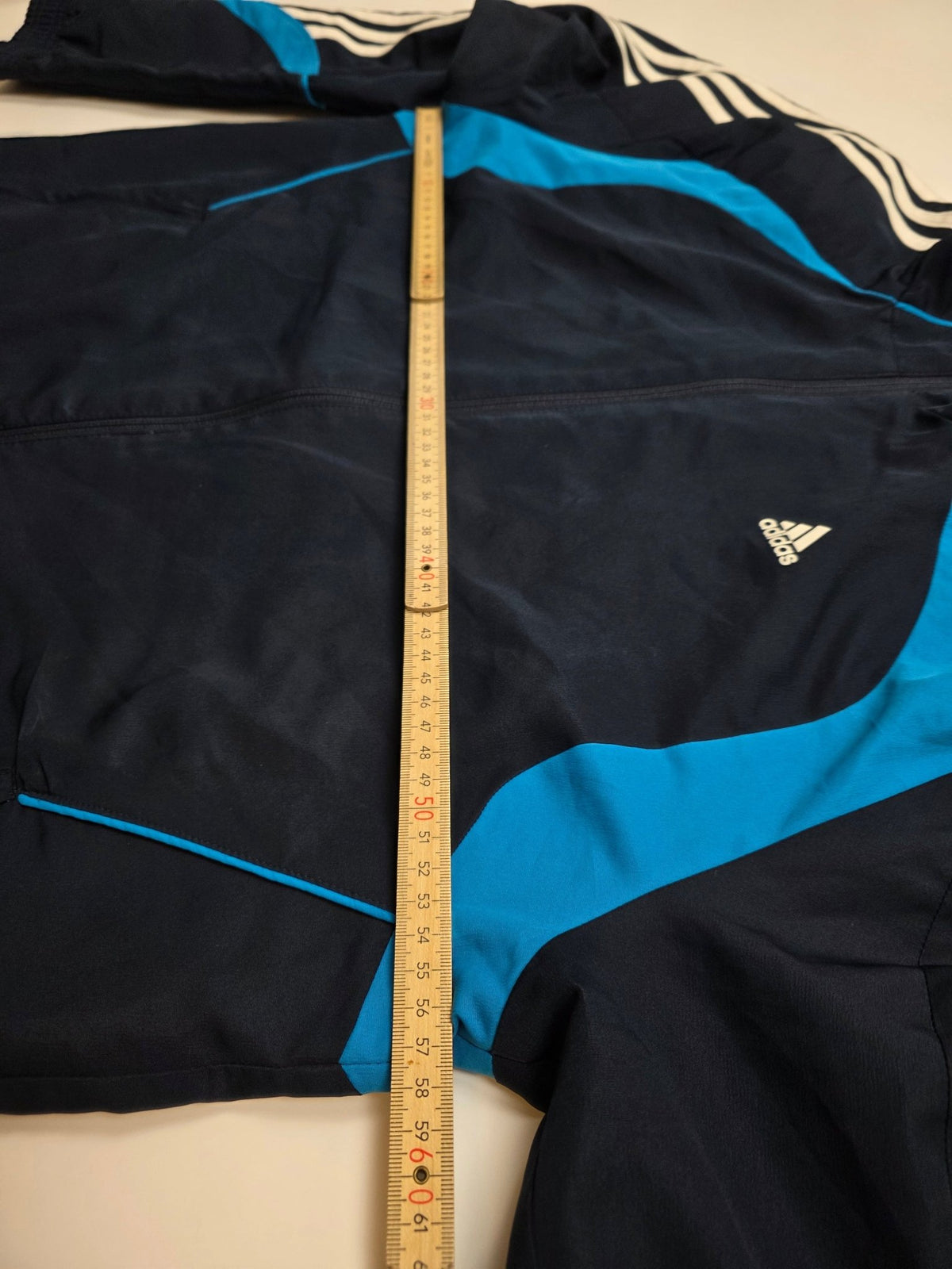 Adidas Trackjacket - Navy/Blau/Offwhite (L) - PKeyVintage