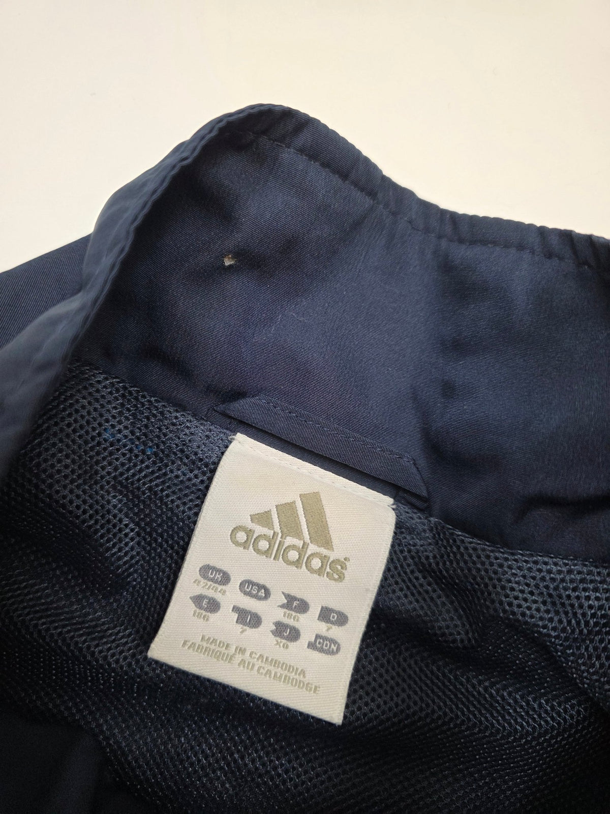 Adidas Trackjacket - Navy/Blau/Offwhite (L) - PKeyVintage